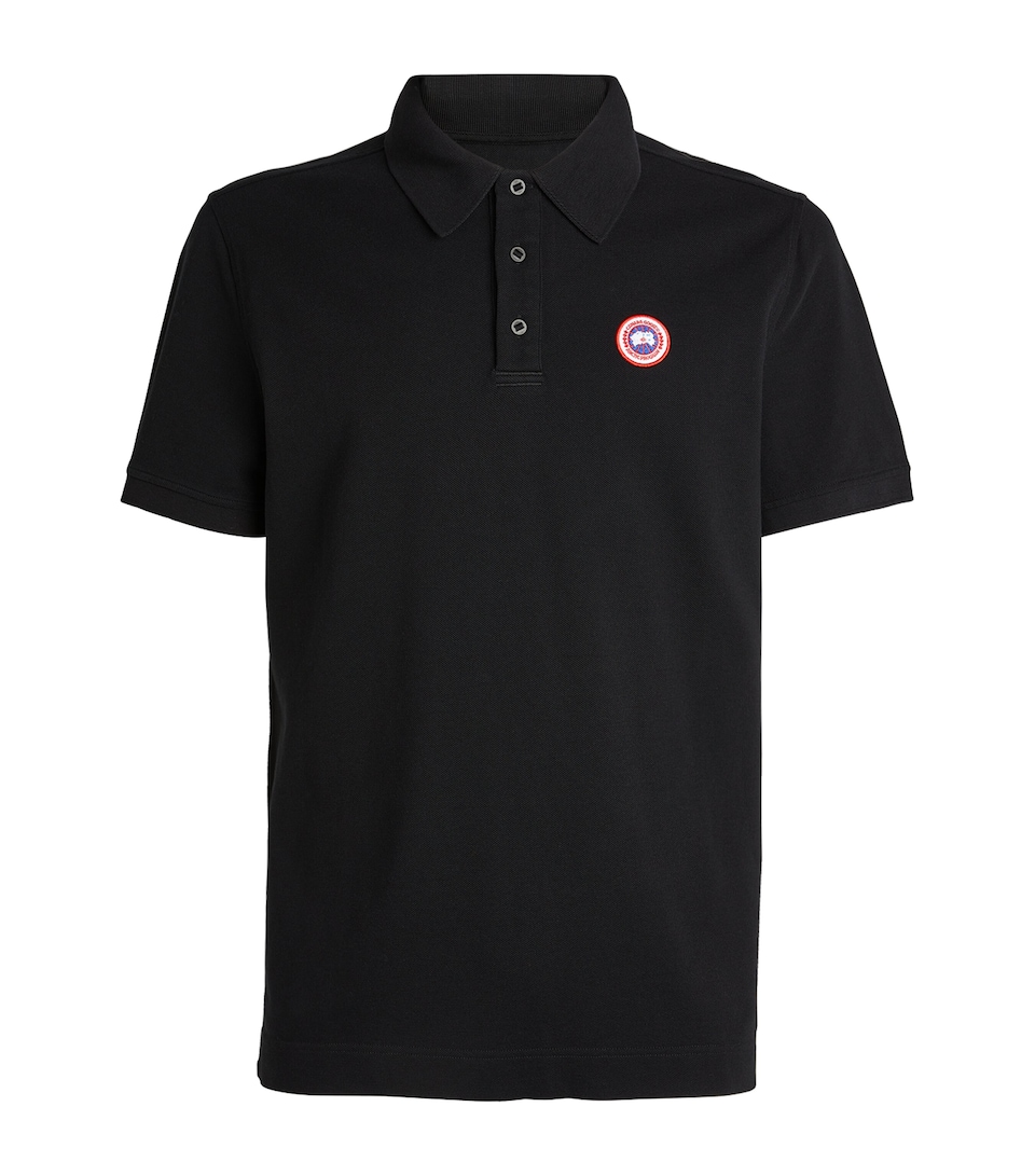 Canada Goose Mens Logo Beckley Polo Shirt