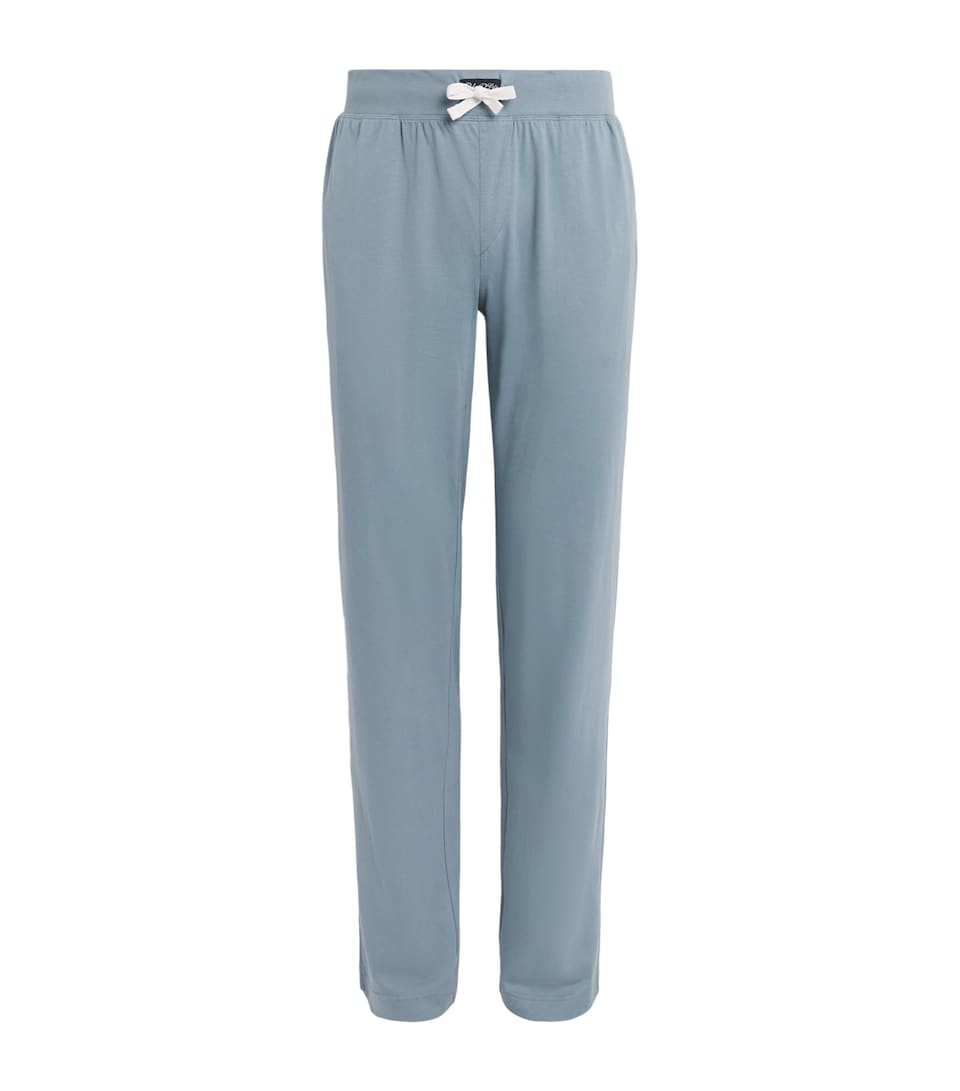 Polo Ralph Lauren Mens Cotton Pyjama Bottoms Cool Grey Blue