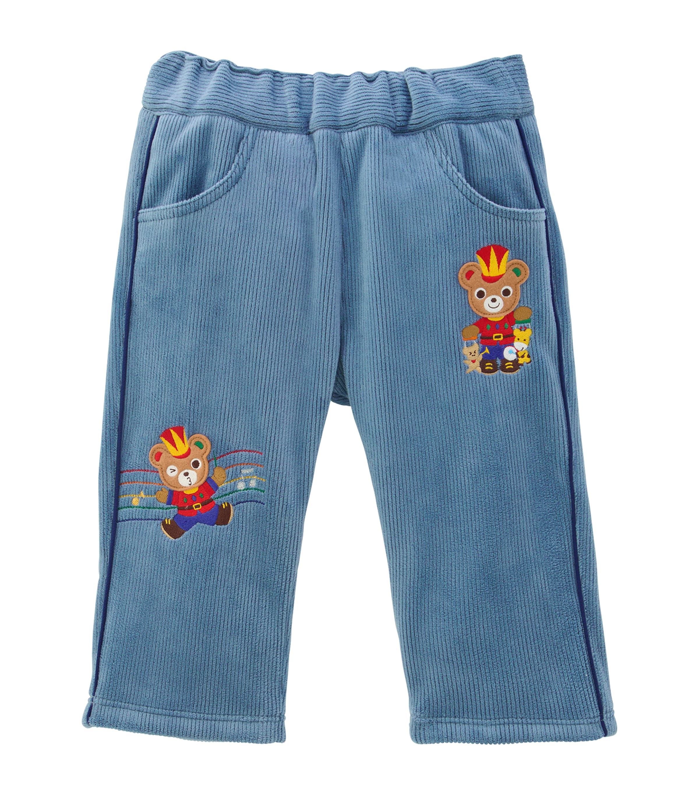 Miki House Corduroy Pucci Logo Trousers (1-7 Years)