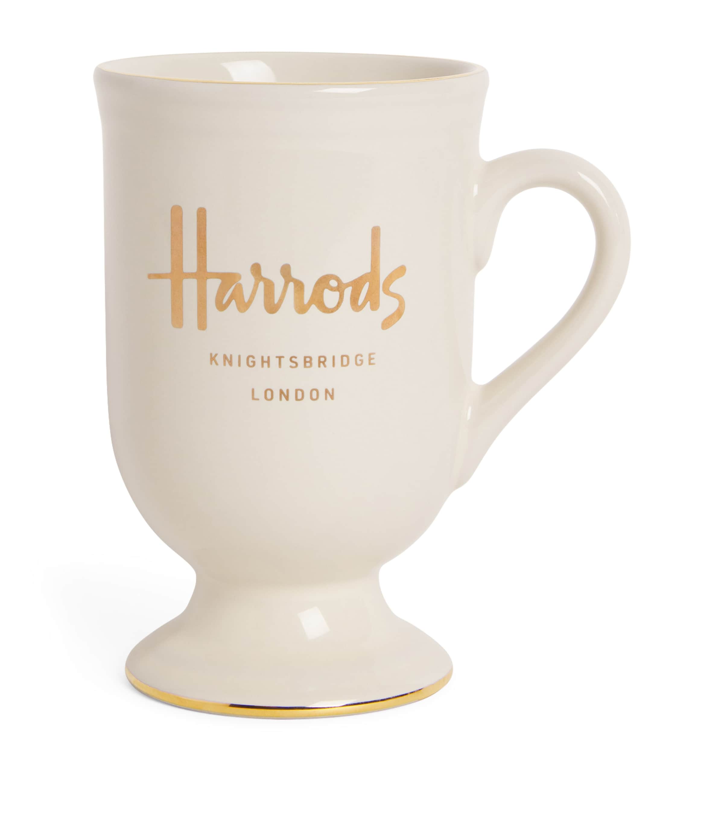 Harrods Pedestal Logo Mug Cream