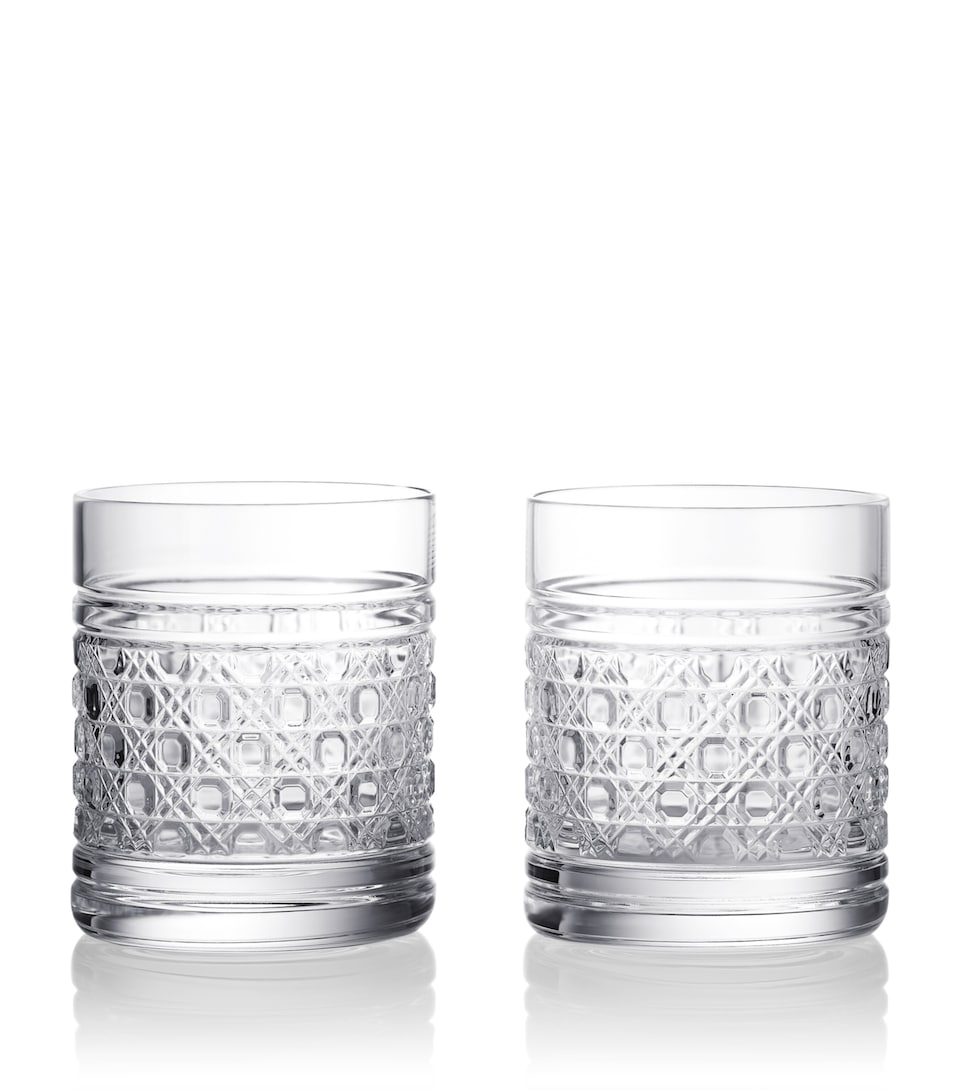 Set of 2 Crystal Opulence Tumblers (340ml)