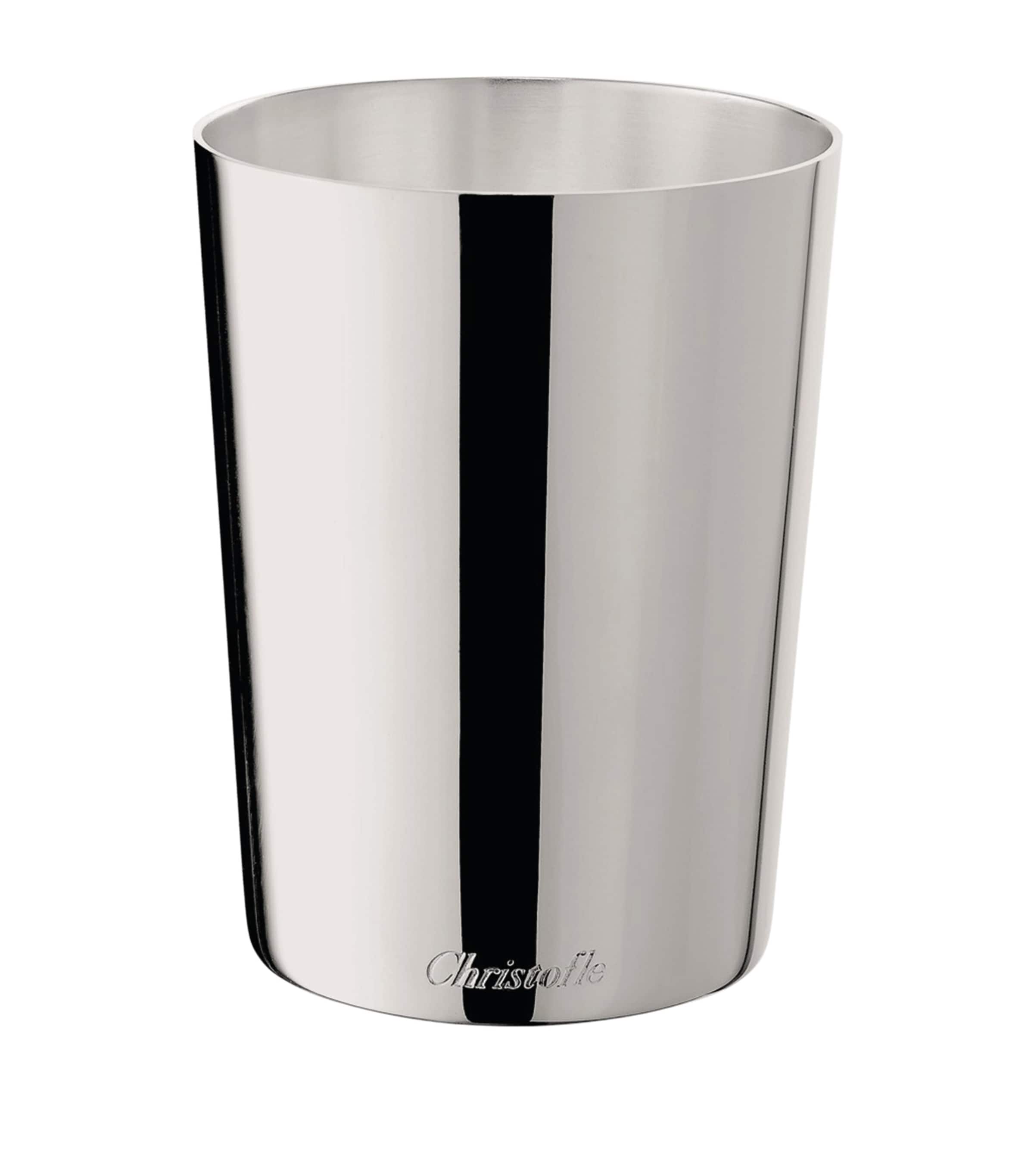 Christofle Silver-Plated Uni Pencil Cup Silver