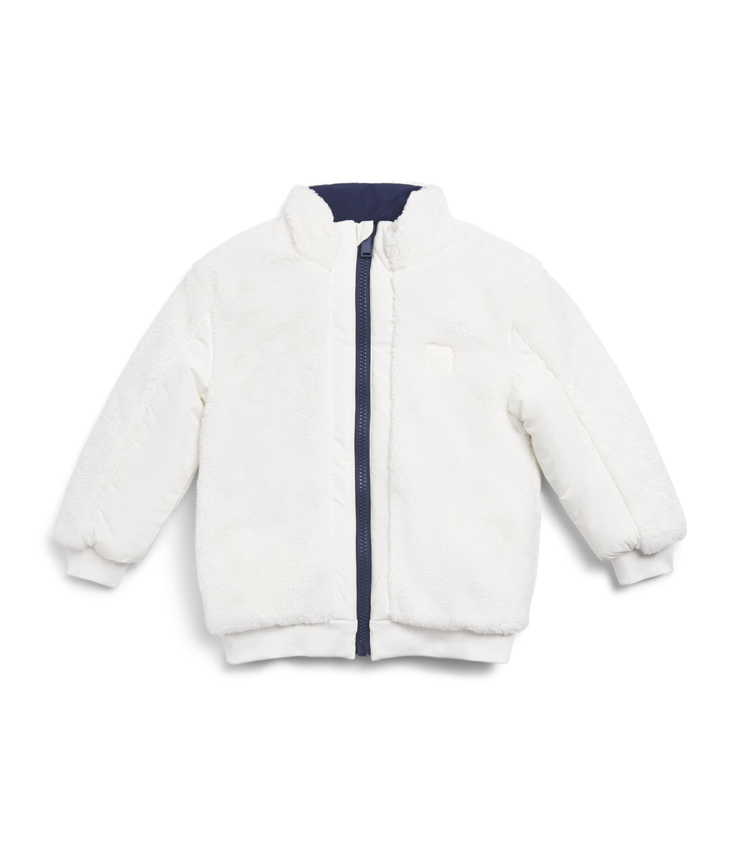 BOSS Kidswear Reversible Puffer Jacket (4-16 Years) Ivory