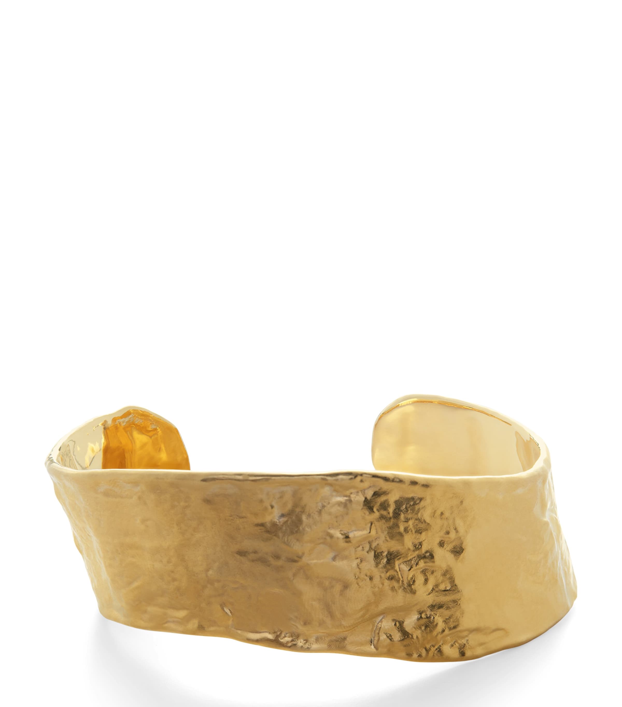 Monica Vinader Gold Vermeil Capri Cuff Bracelet Gold