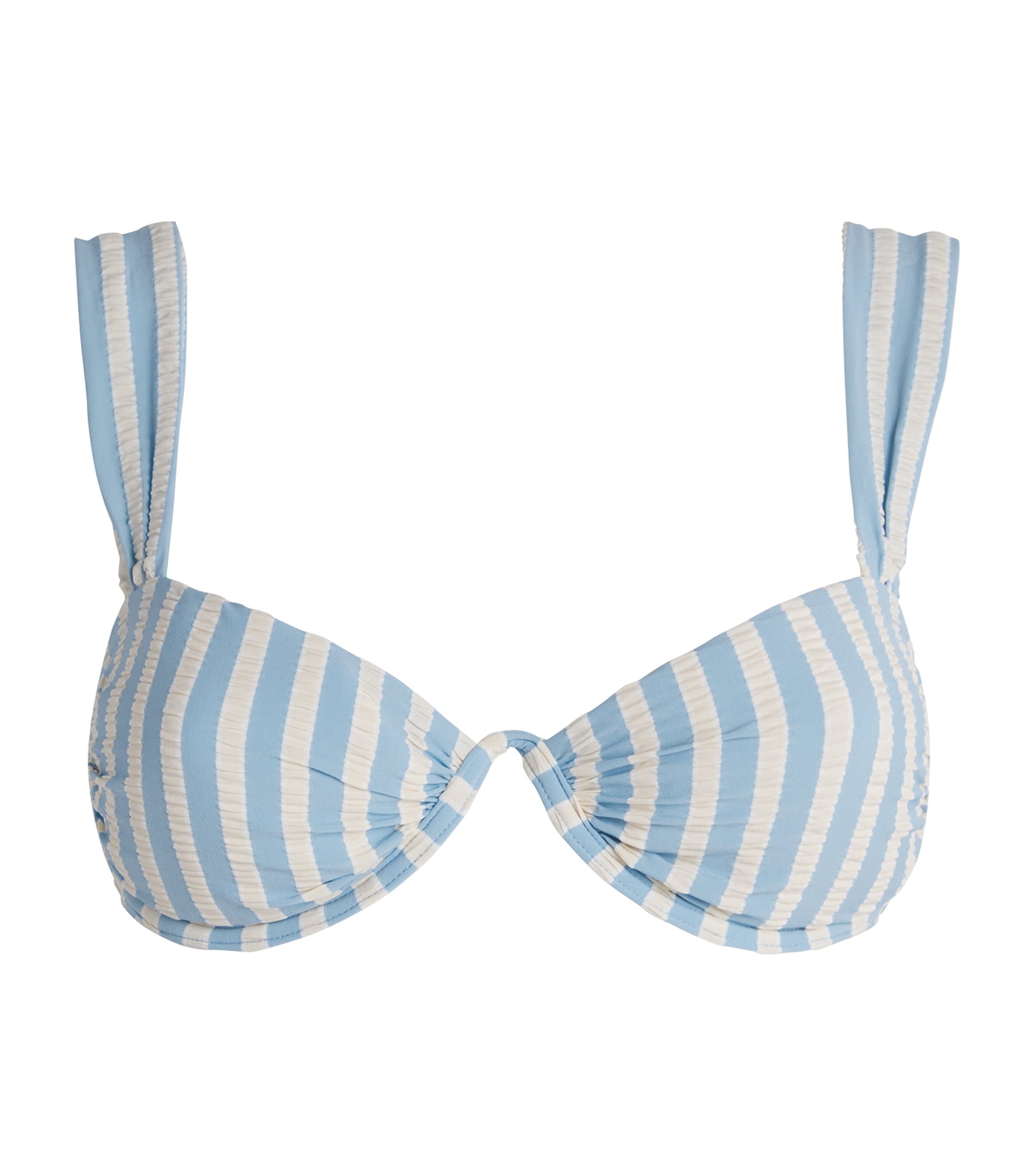 Stripe Anniston Balconette Bikini Top