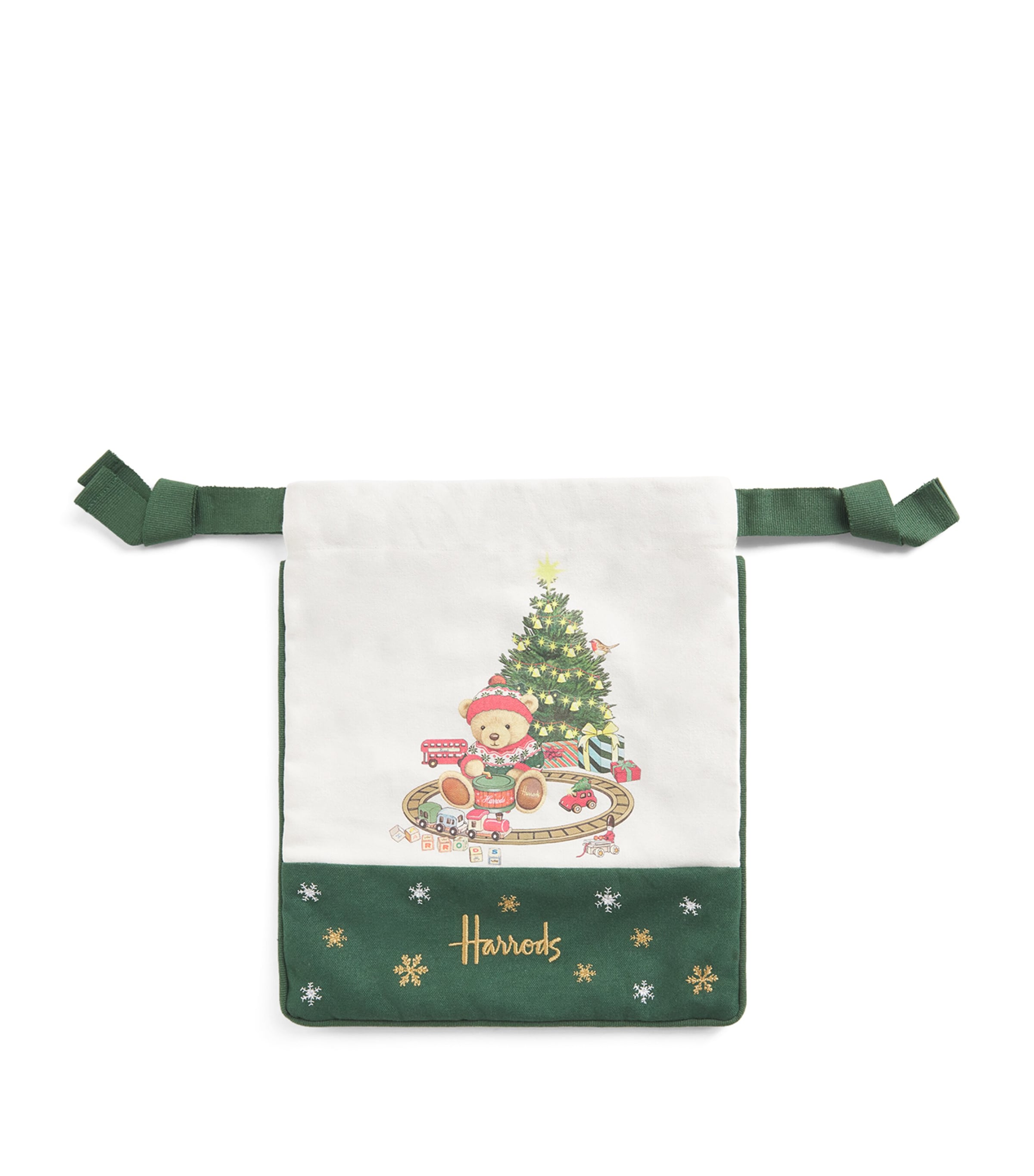Harrods Mini Christmas Bear Sack