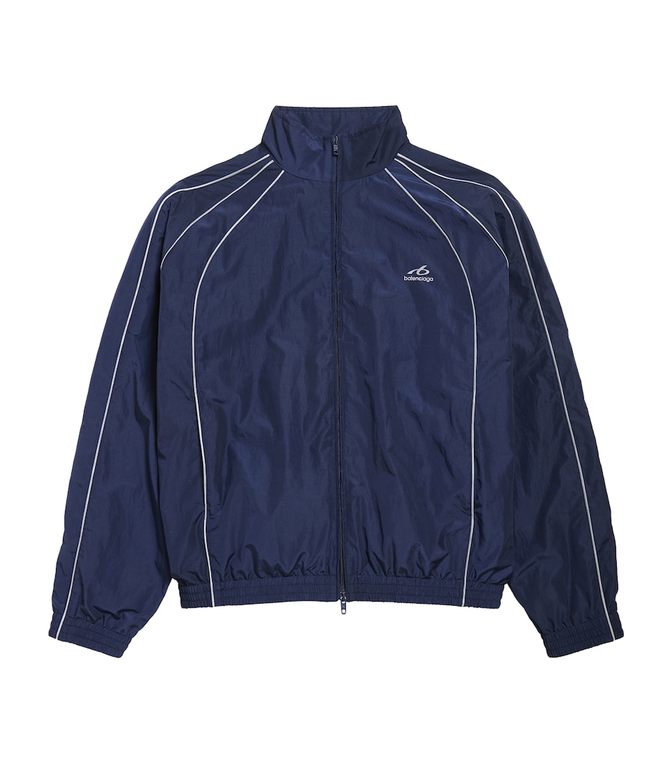 Balenciaga Mens Technical Zip-Up Jacket