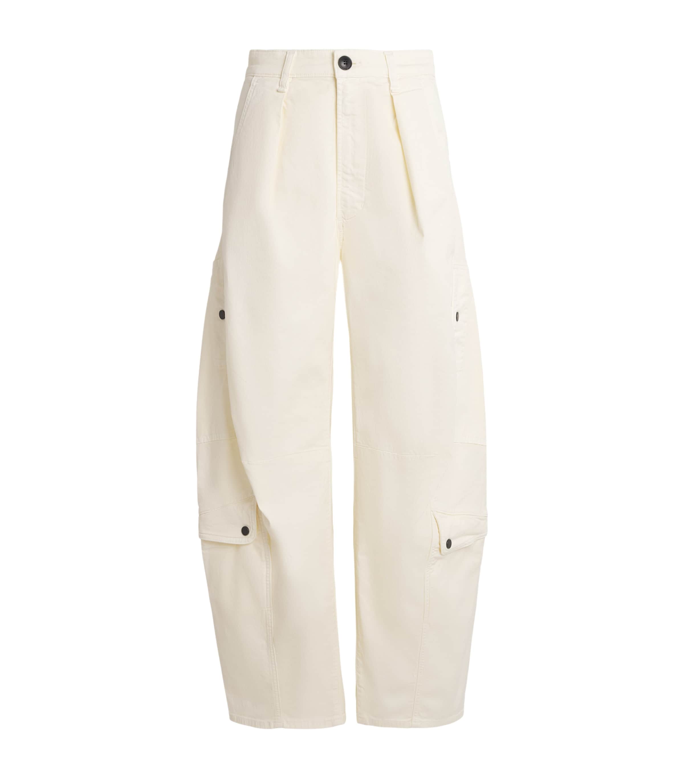 Citizens of Humanity Womens Organic Cotton Flight Trousers Plaster