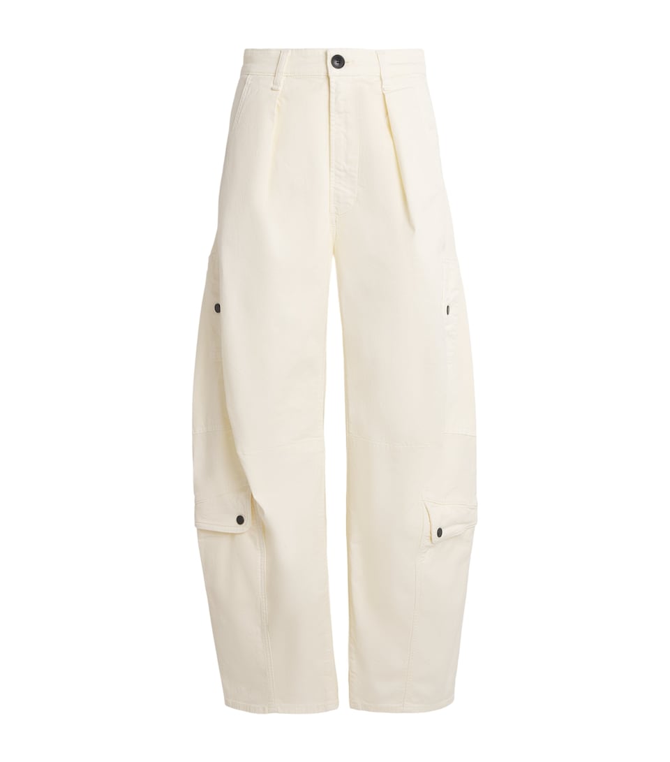 Citizens of Humanity Womens Organic Cotton Flight Trousers Plaster