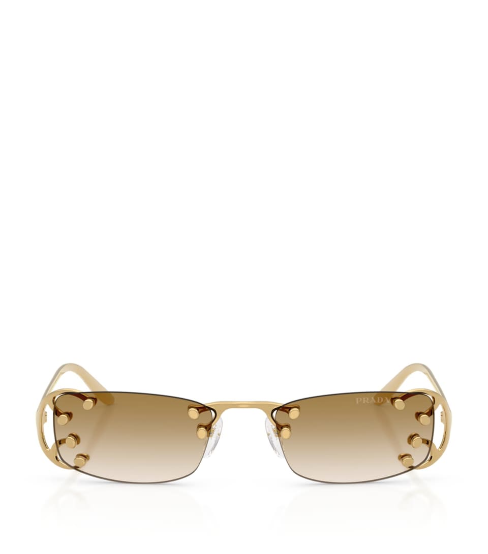 Metal Rectangular Sunglasses