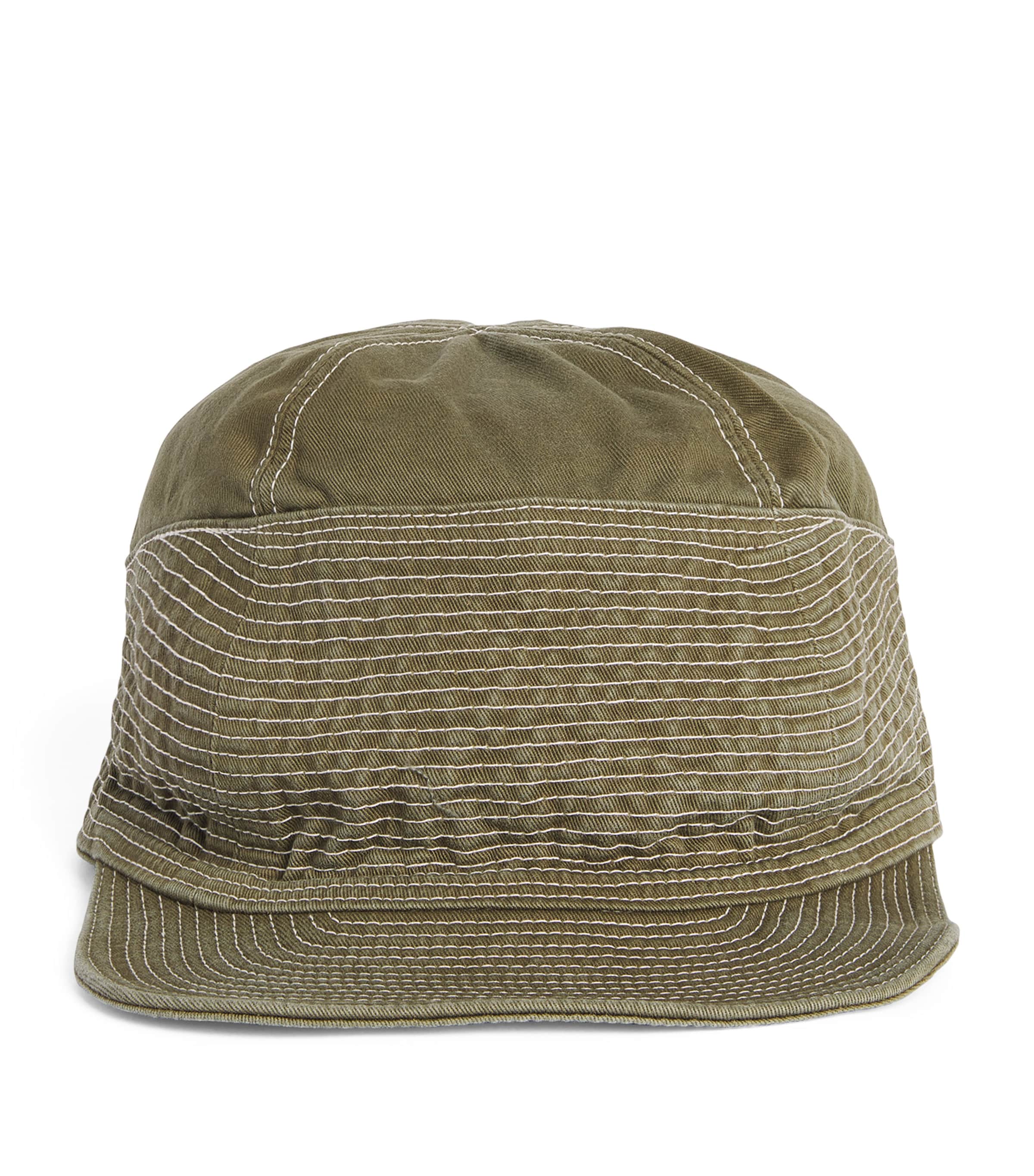 Kapital Cotton The Old Man and the Sea Hat Khaki