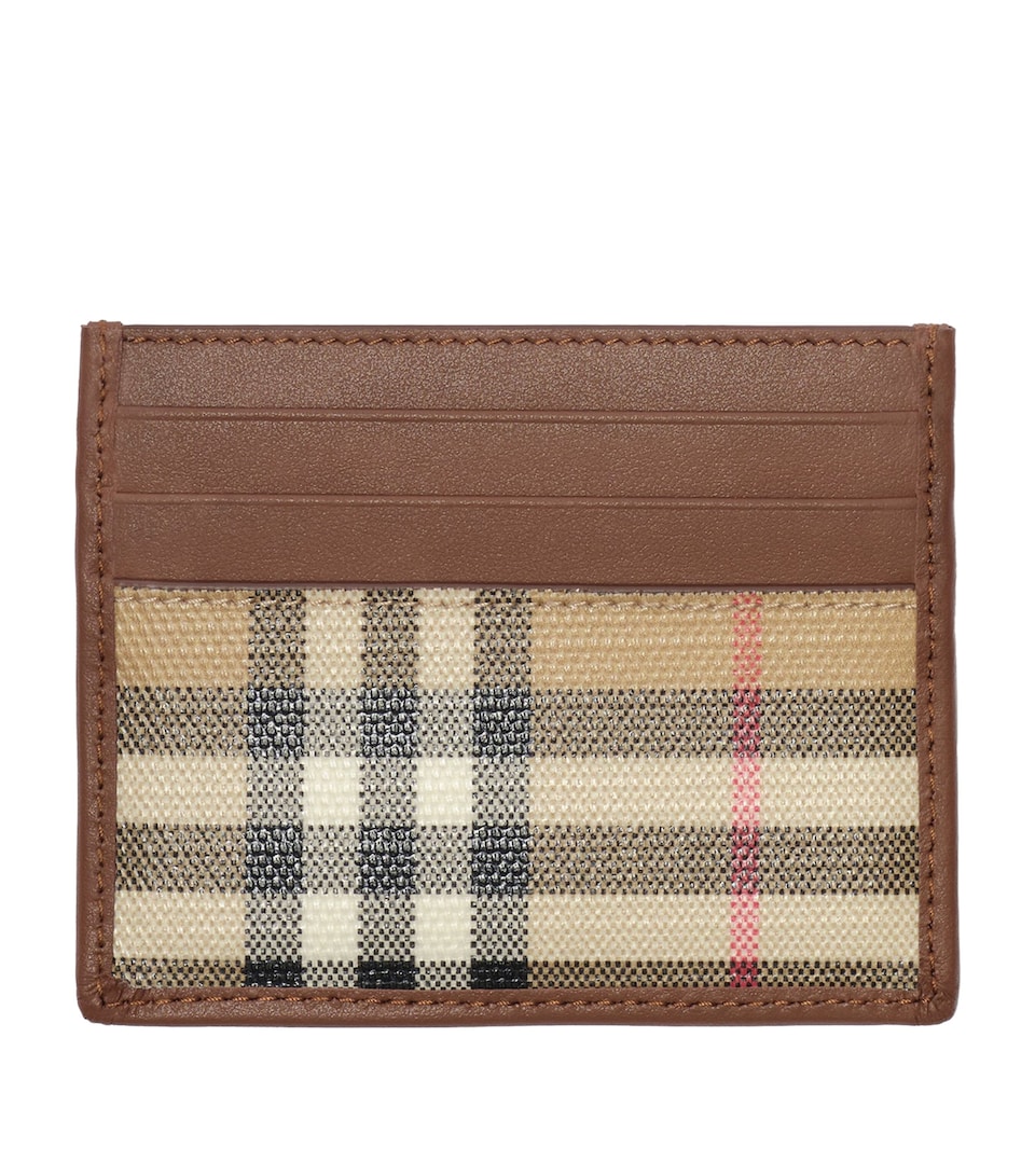 Burberry Check Card Holder Archive Beige