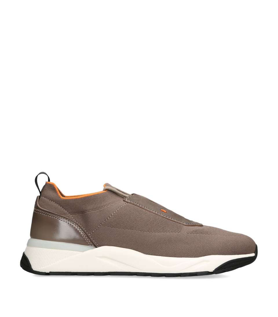 Technical-Knit Runner Sneakers