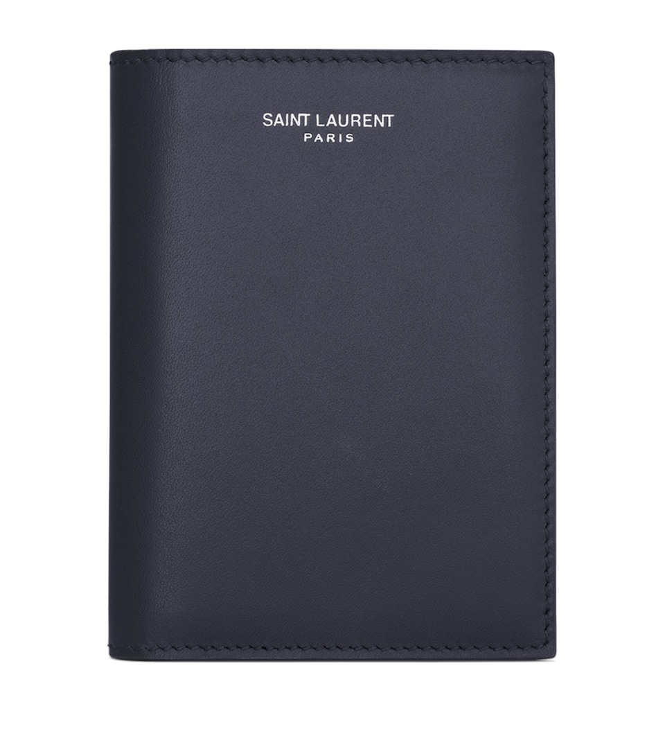 Calfskin Logo Bifold Wallet