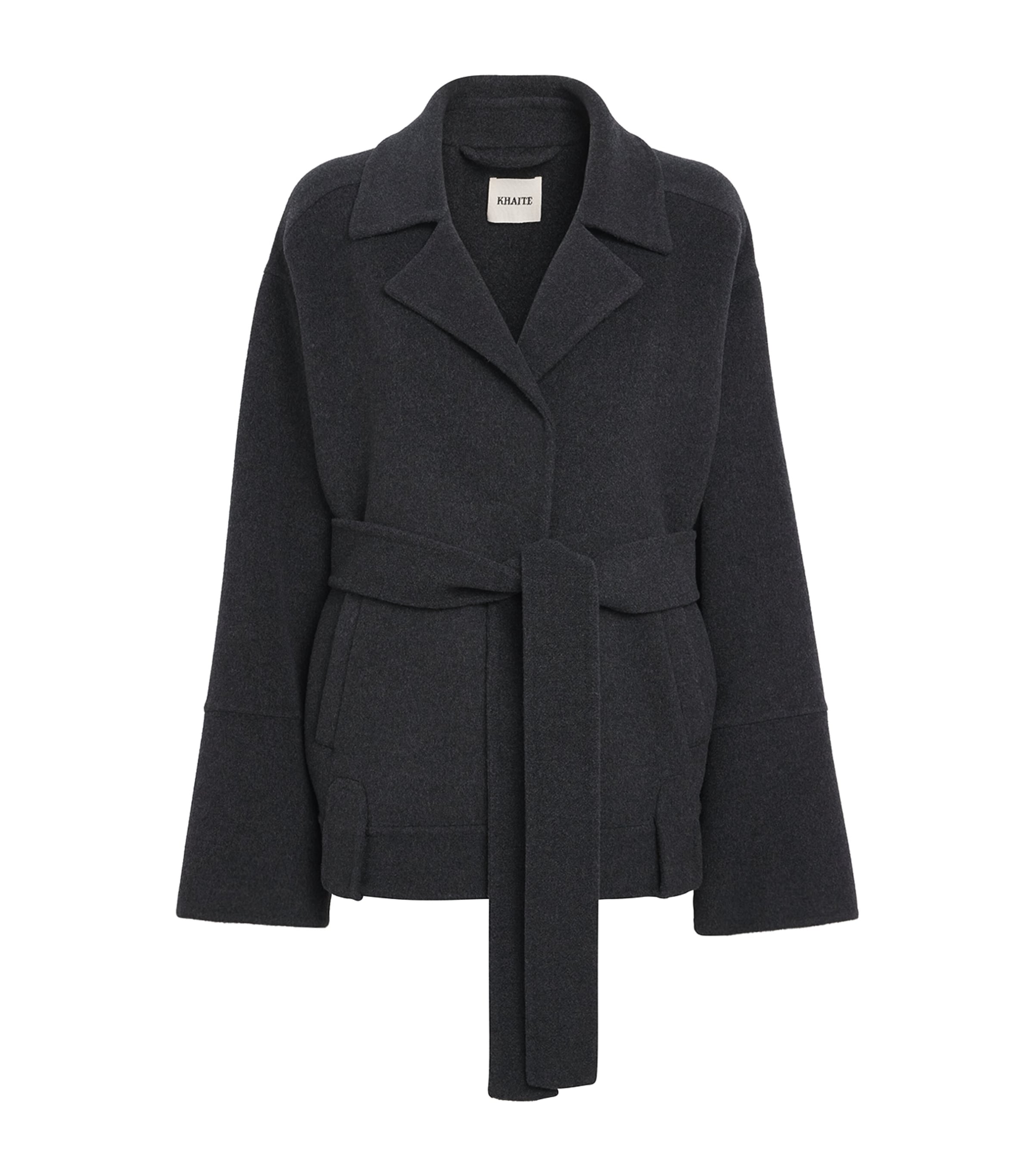 Khaite Womens Wool Alder Jacket Charcoal
