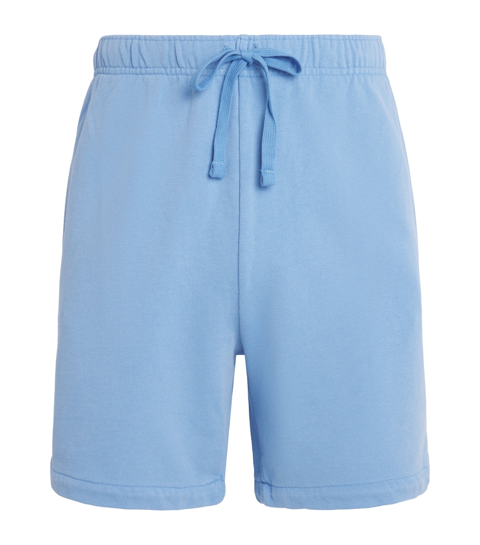 Polo Ralph Lauren Mens Cotton Terry Shorts Bristol Blue