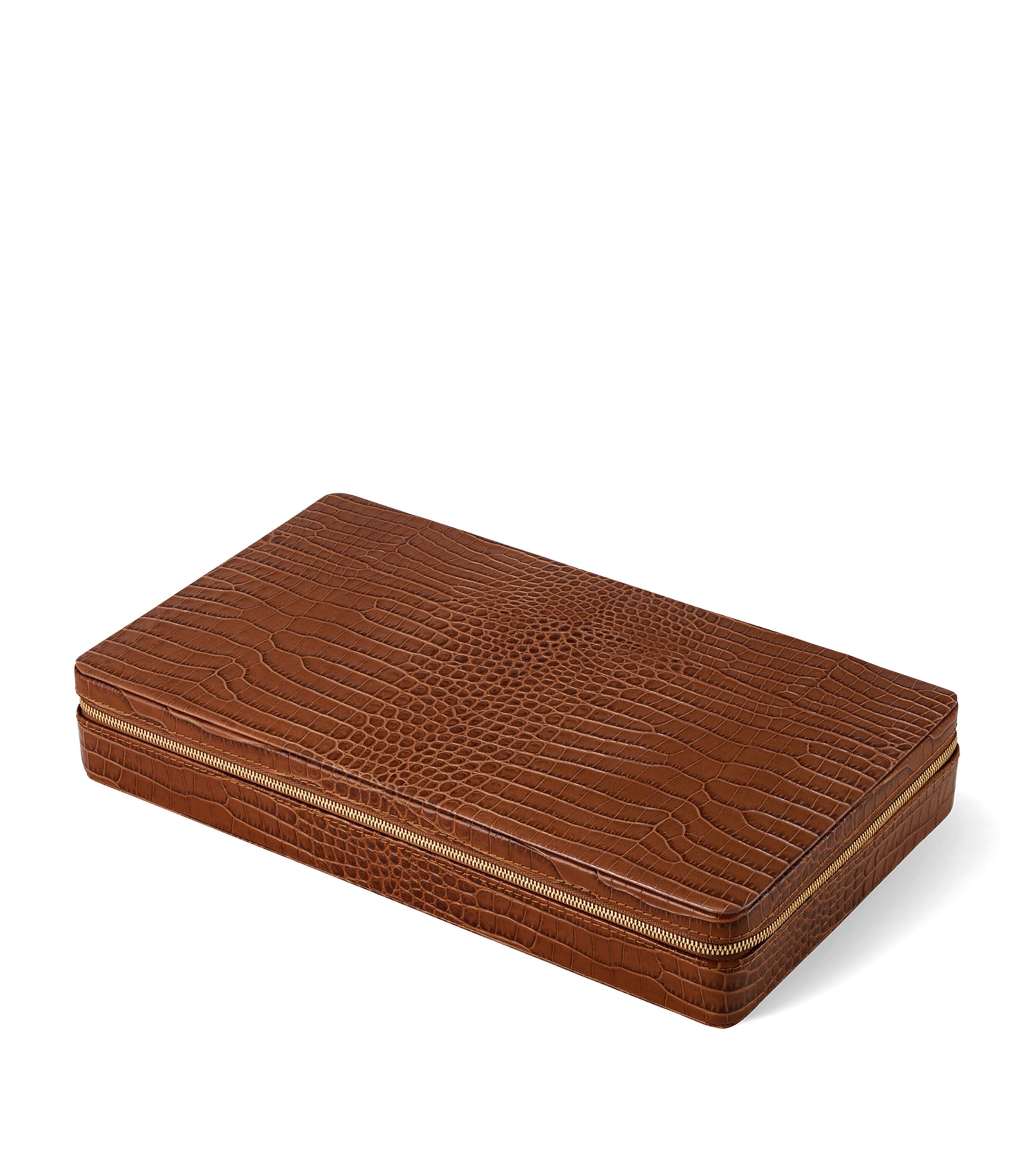 Leather Enzo Travel Chess Set