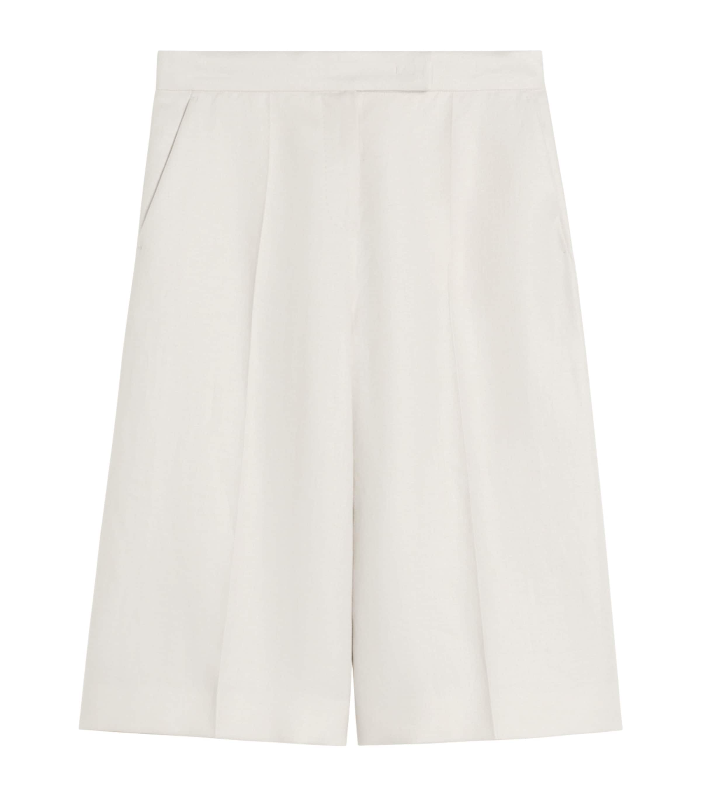 Linen Bermuda Shorts