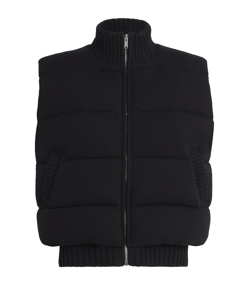 Merino Wool Down Puffer Gilet