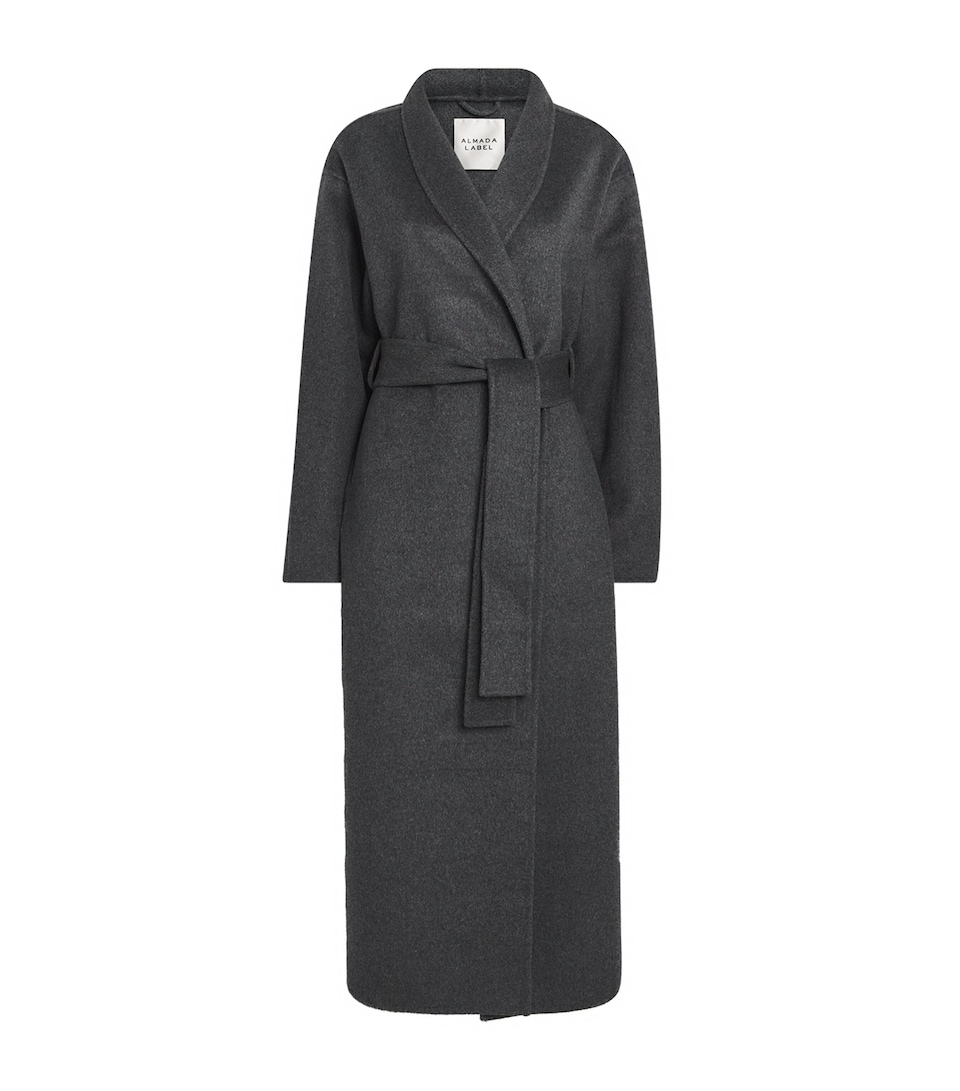 Wool-Cashmere Mara Wrap Coat