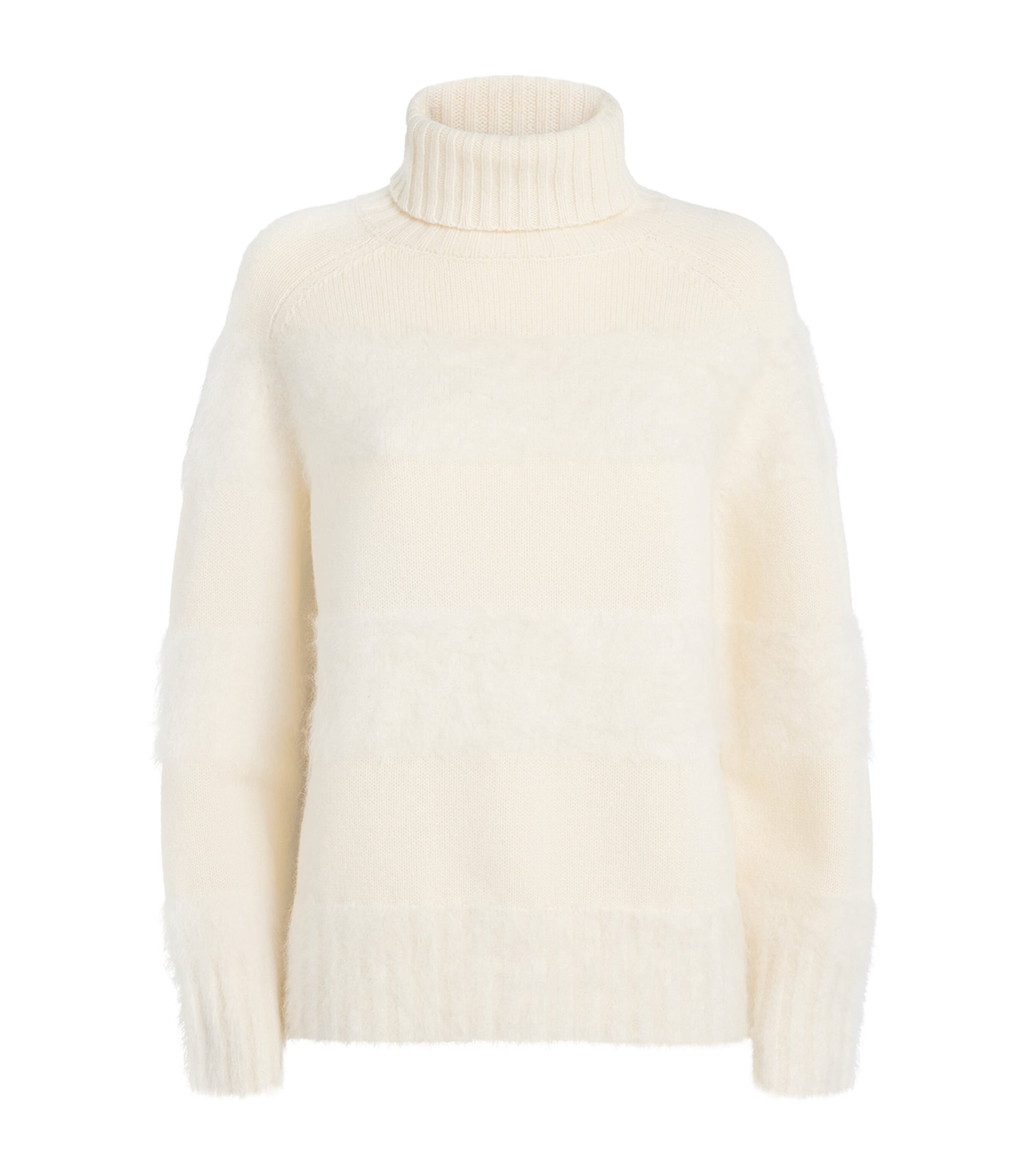 Joseph Womens Brushed Stripe Mila Sweater Wax
