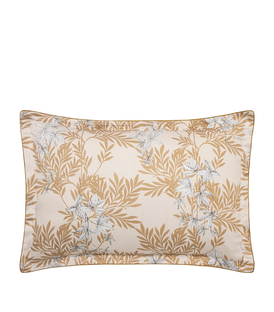 Alexandre Turpault Organic Cotton Promenade Pillowcase (50cm x 75cm) Medium Beige
