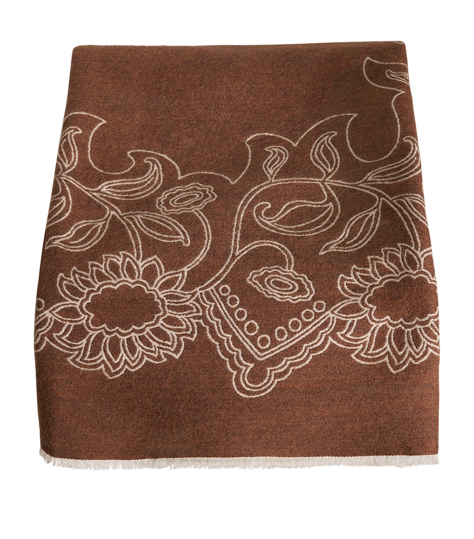 Soho Home Tosca Throw (140cm x 180cm) Burnt Orange