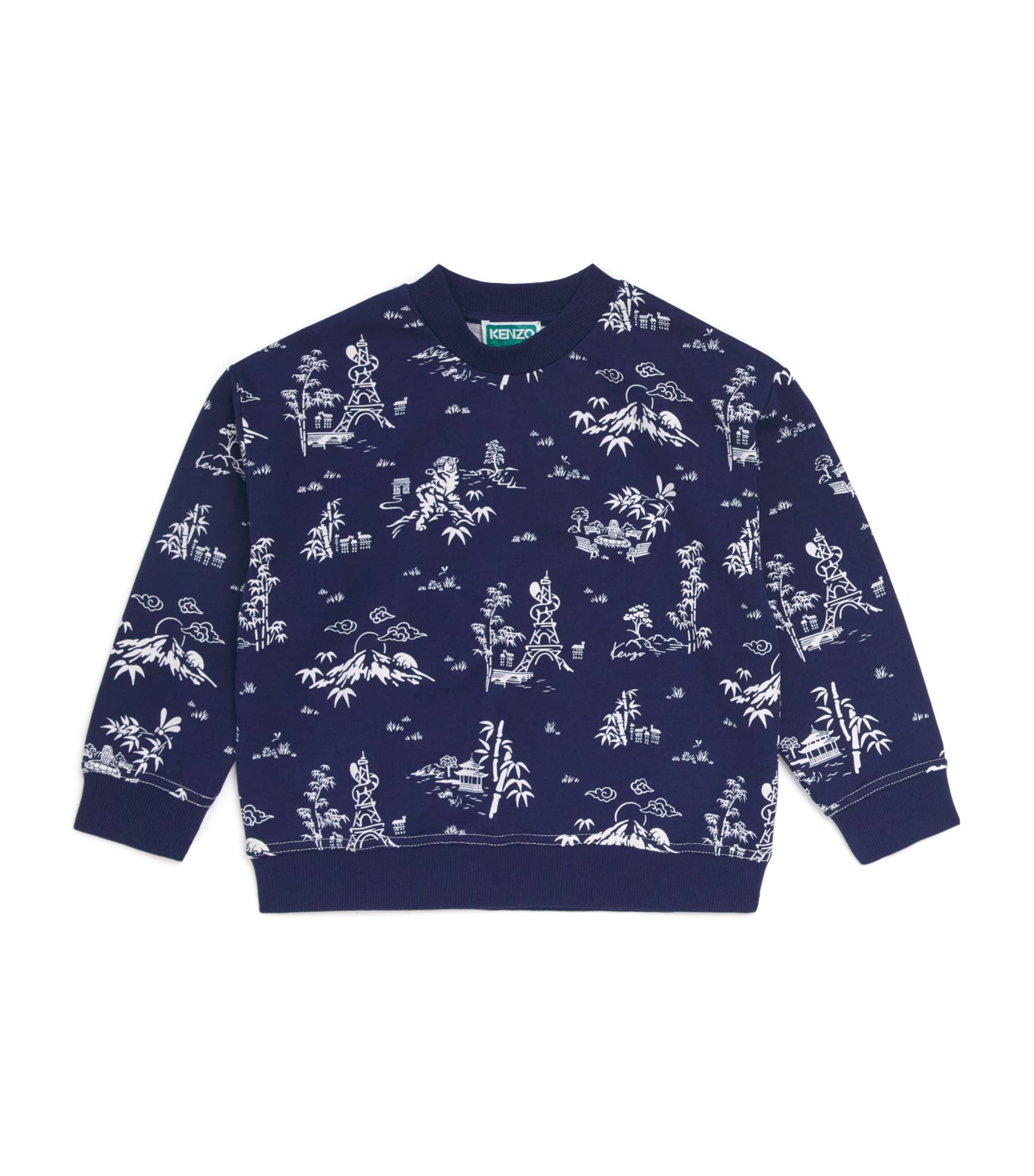 Cotton Printed Sweatshirt (2-14 Years)