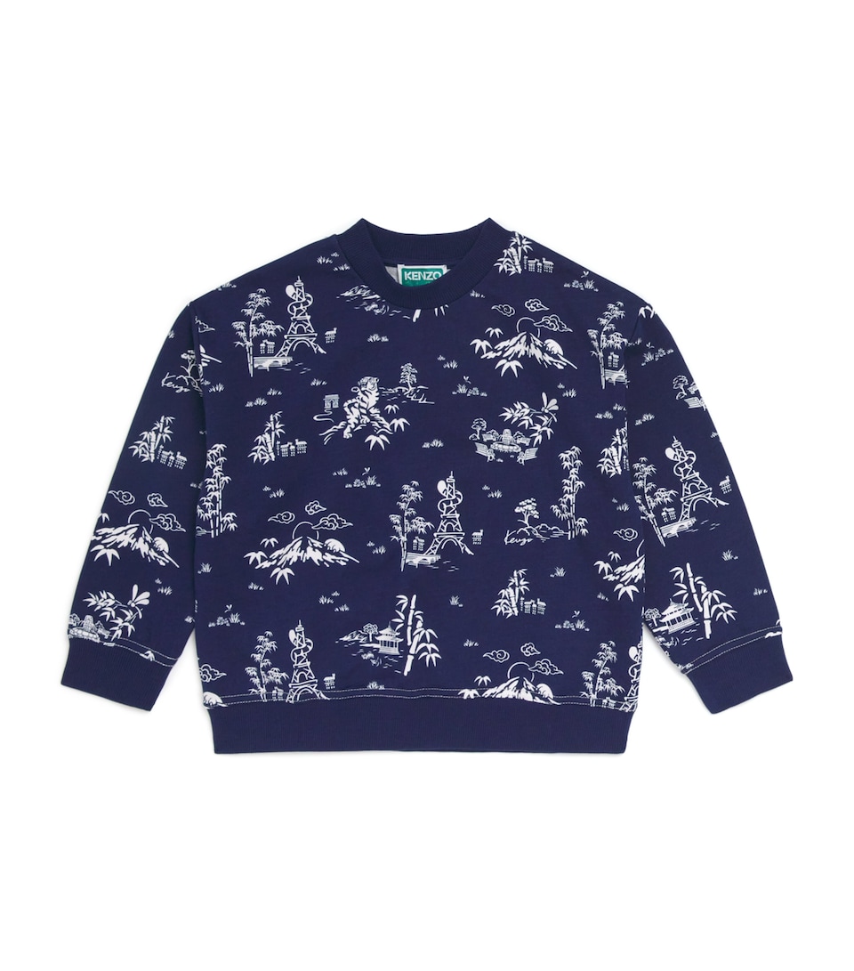 Cotton Printed Sweatshirt (2-14 Years)