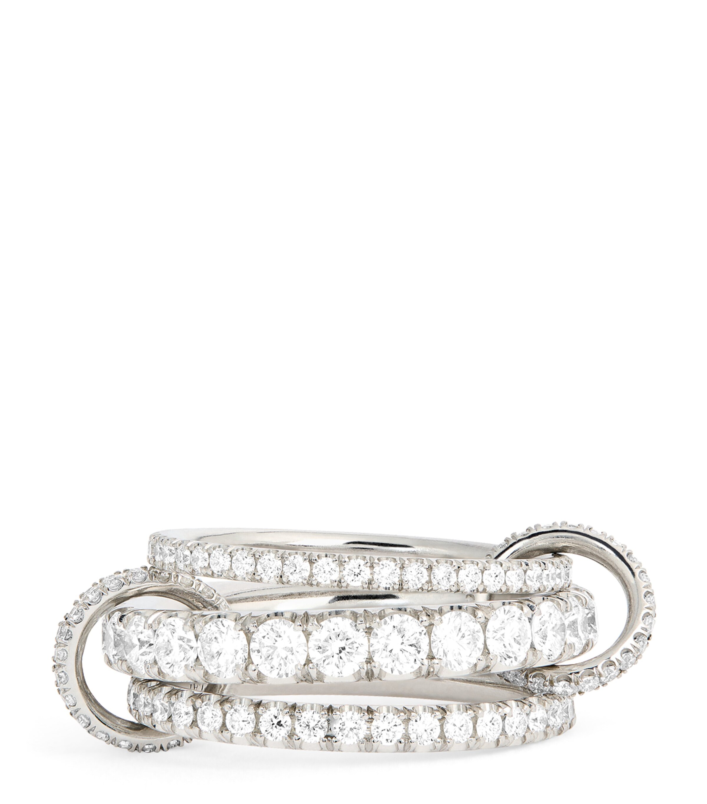 Platinum and Diamond Junia Ring