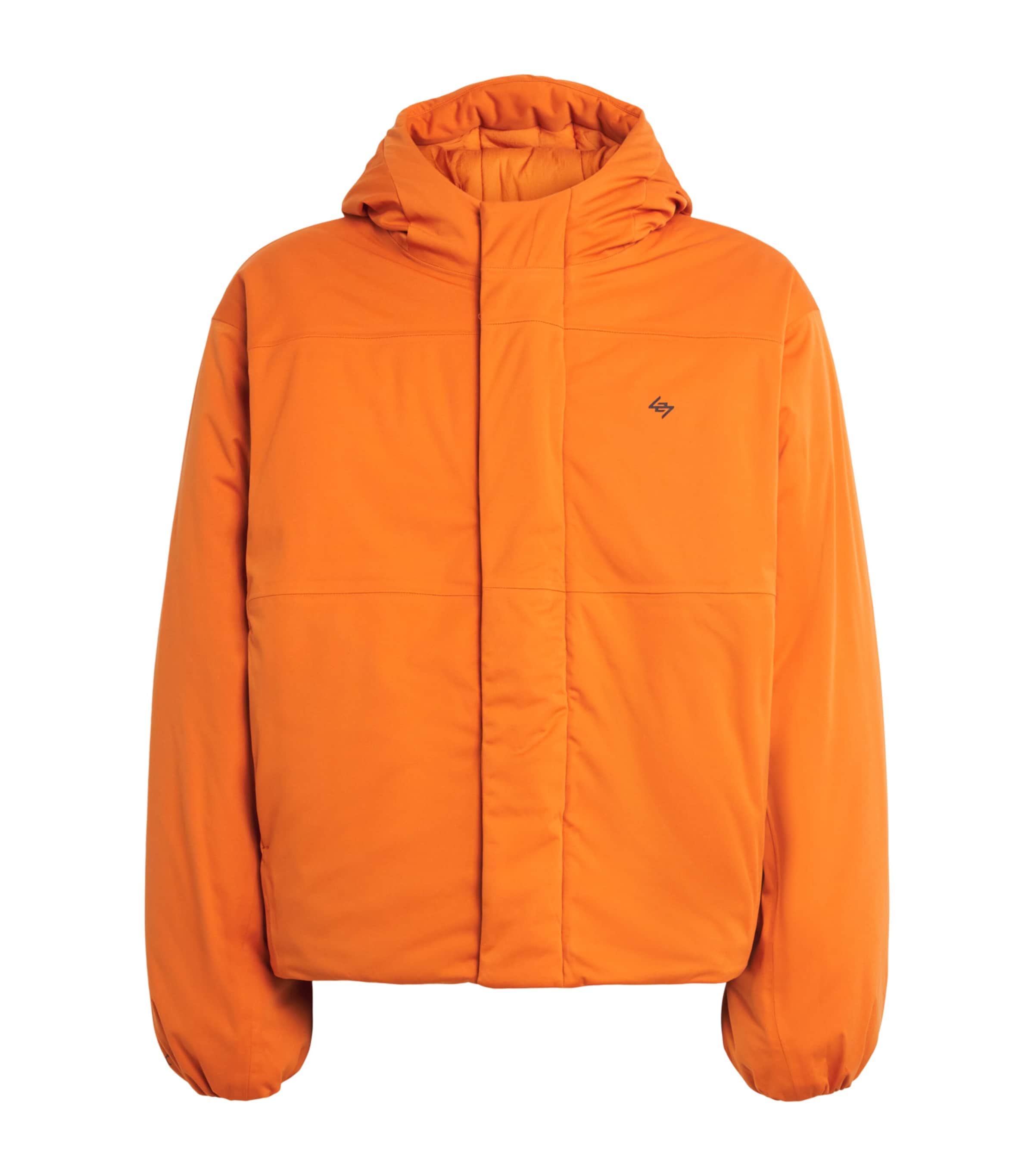 Represent 247 Mens 247 Power Shield Puffer Jacket Rust