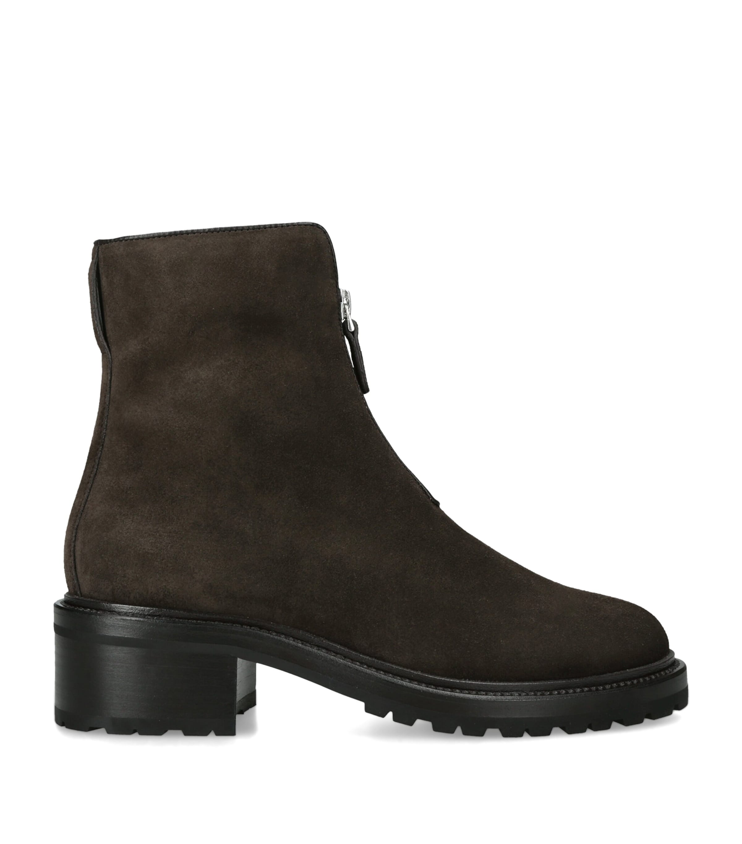 The Row Hike Suede Ankle Boots 15 Dark Brown