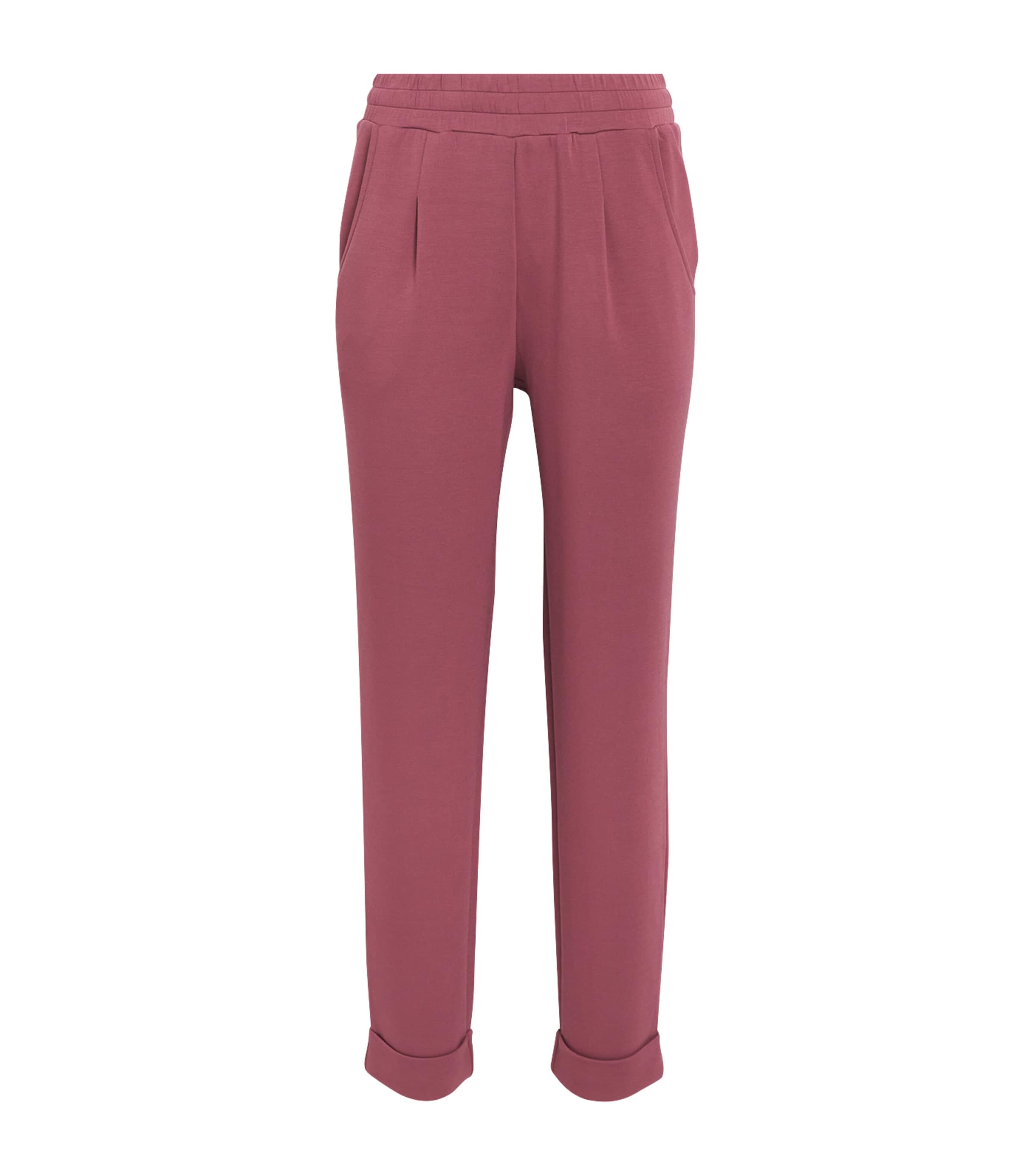 Varley Womens The Slim Cuff Sweatpants Wild Rhubarb