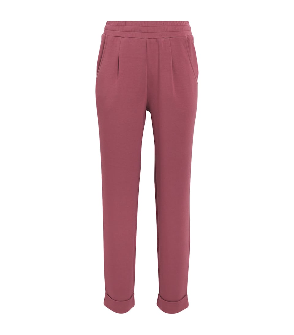 Varley Womens The Slim Cuff Sweatpants Wild Rhubarb