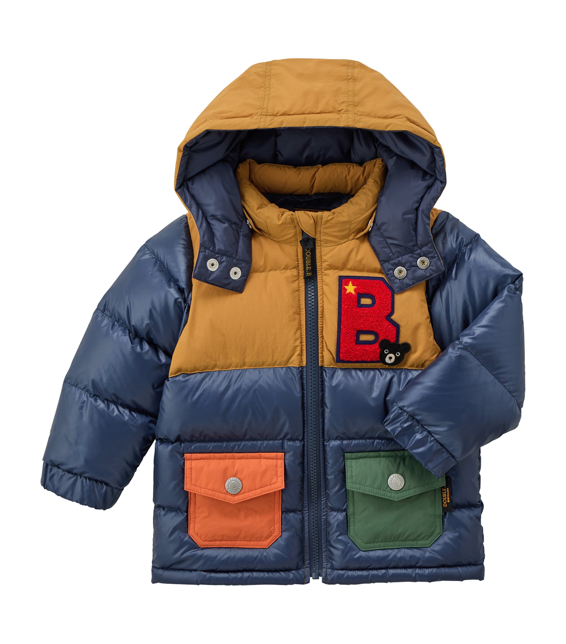 Miki House Down Double B Puffer Jacket (2-7 Years)