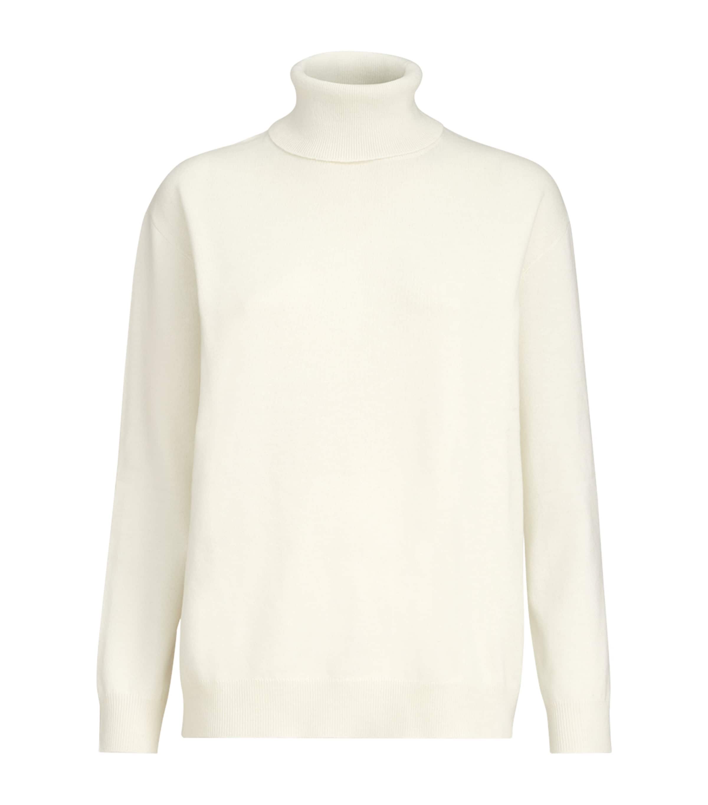 Brunello Cucinelli Womens Cashmere Monili-Detail Rollneck Sweater