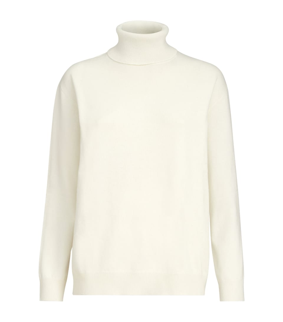Brunello Cucinelli Womens Cashmere Monili-Detail Rollneck Sweater