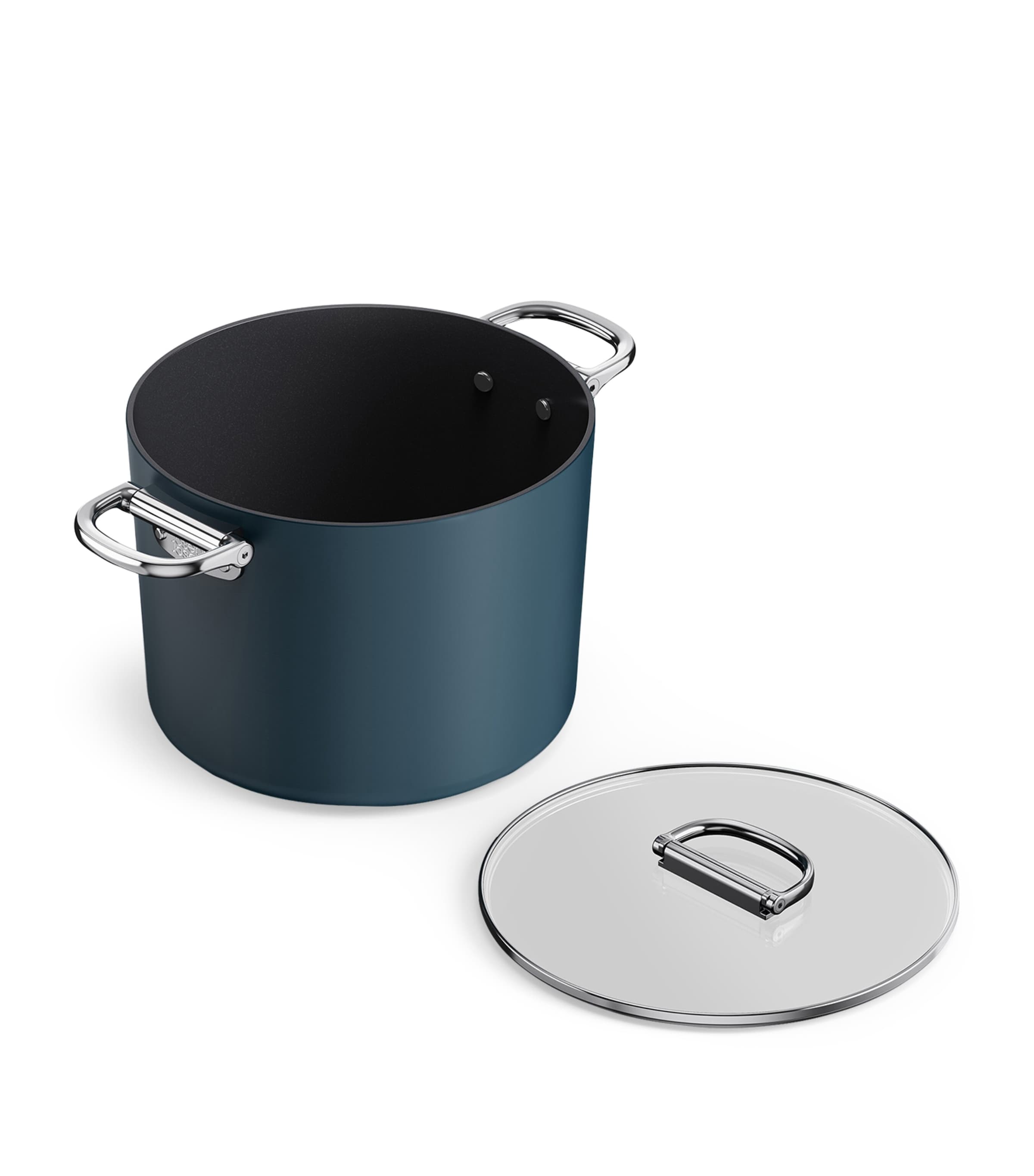 Space Non-Stick Folding Handle Stock Pot and Lid (25cm)