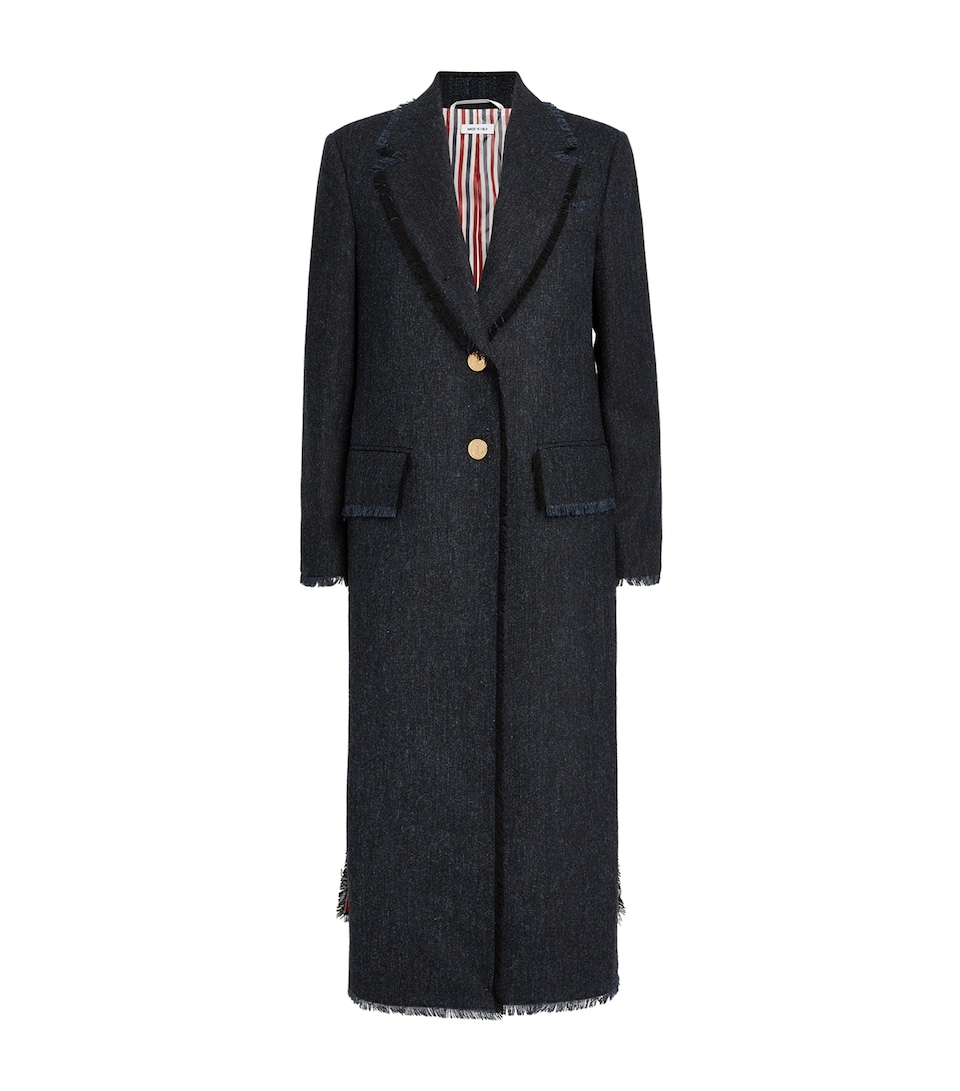 Wide-Lapel Overcoat