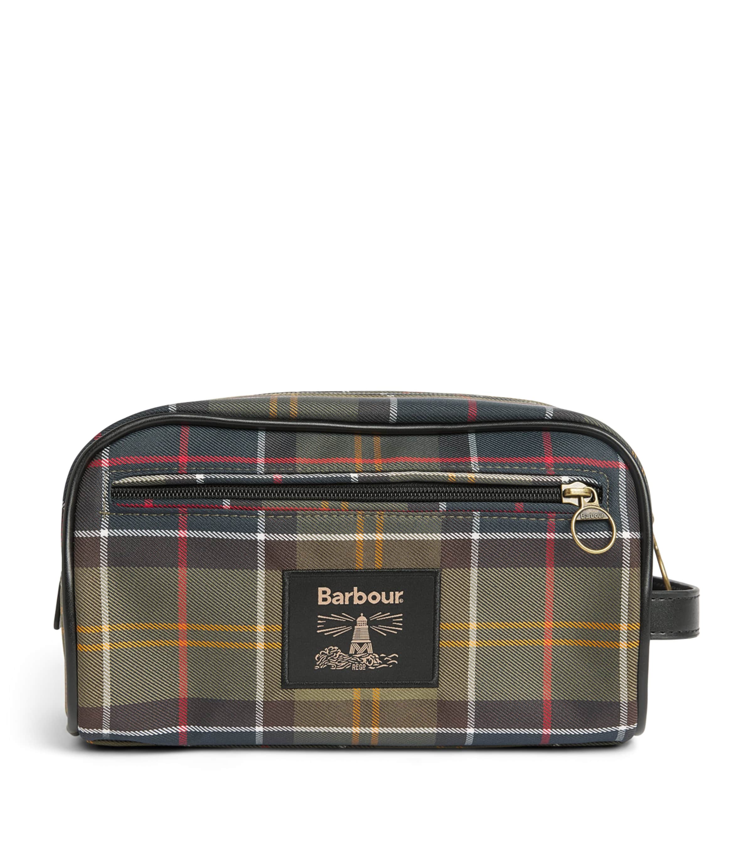 Barbour Tartan Wash Bag Classic/beacon
