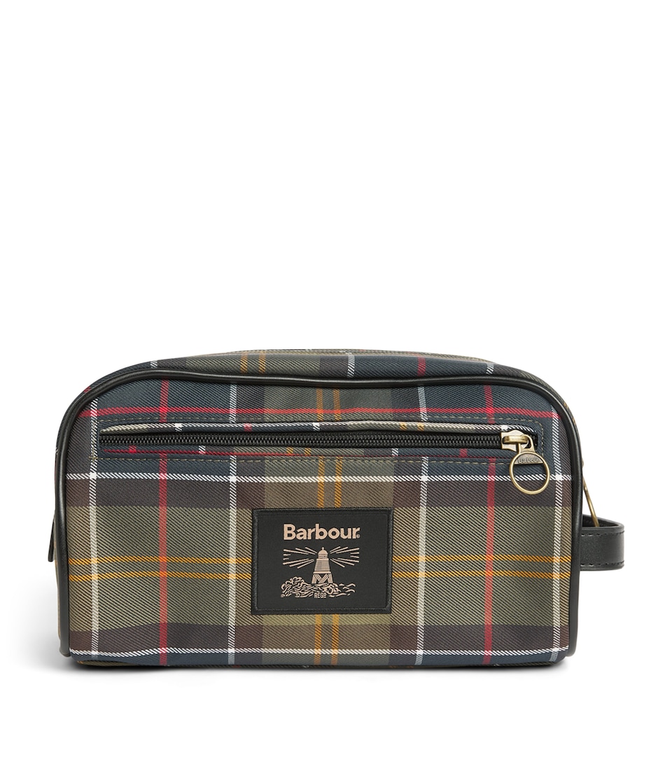 Barbour Tartan Wash Bag Classic/beacon