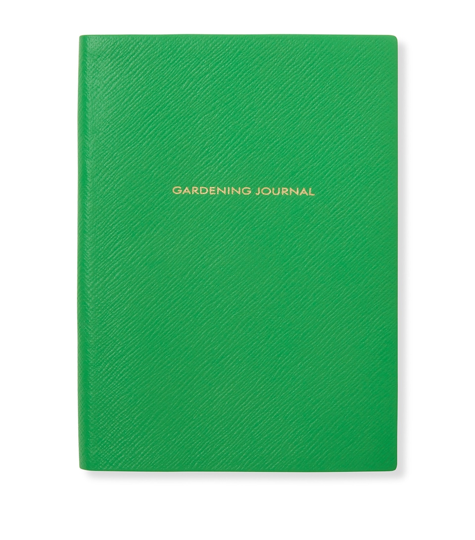 Smythson Soho Garden Journal Emerald