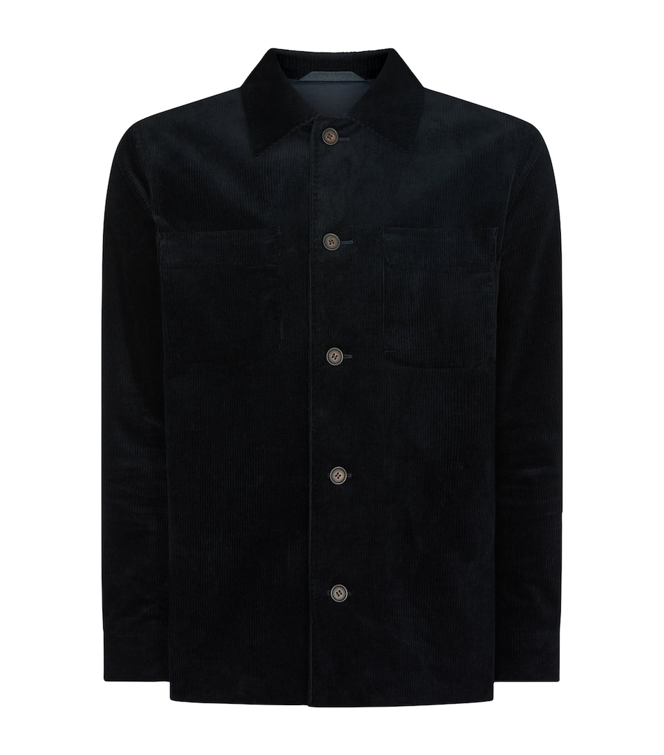 Cotton-Blend Corduroy Scala Overshirt