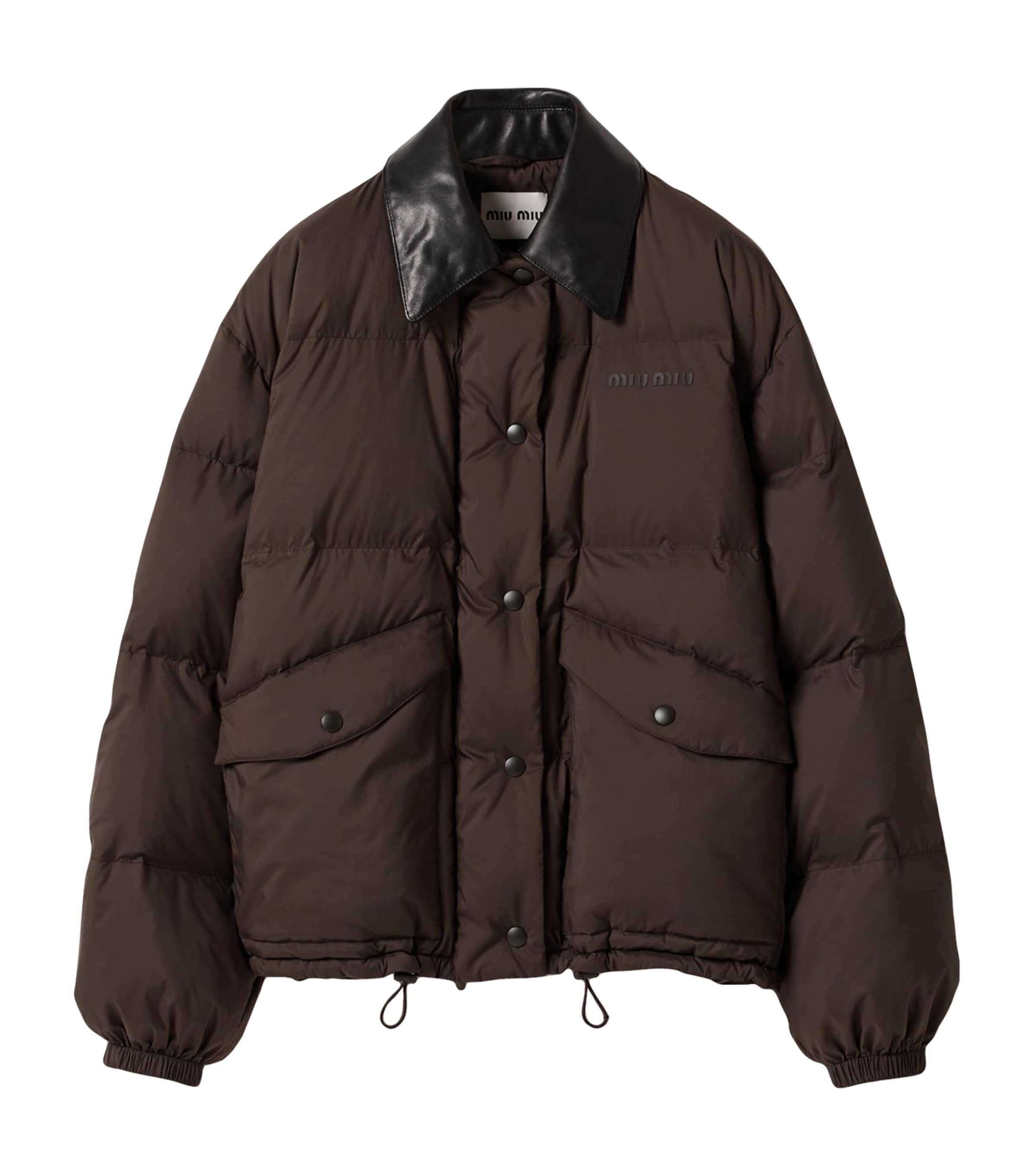 Down Technical Pongé Puffer Jacket