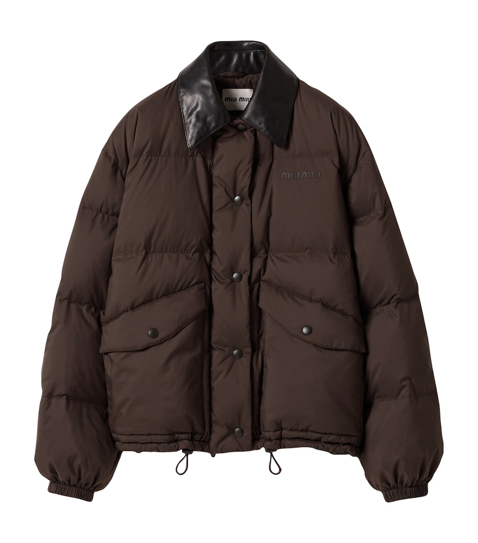 Down Technical Pongé Puffer Jacket