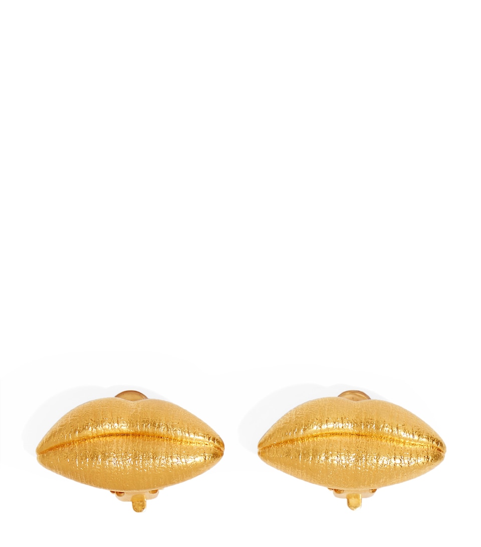 Mouth Stud Clip-On Earrings