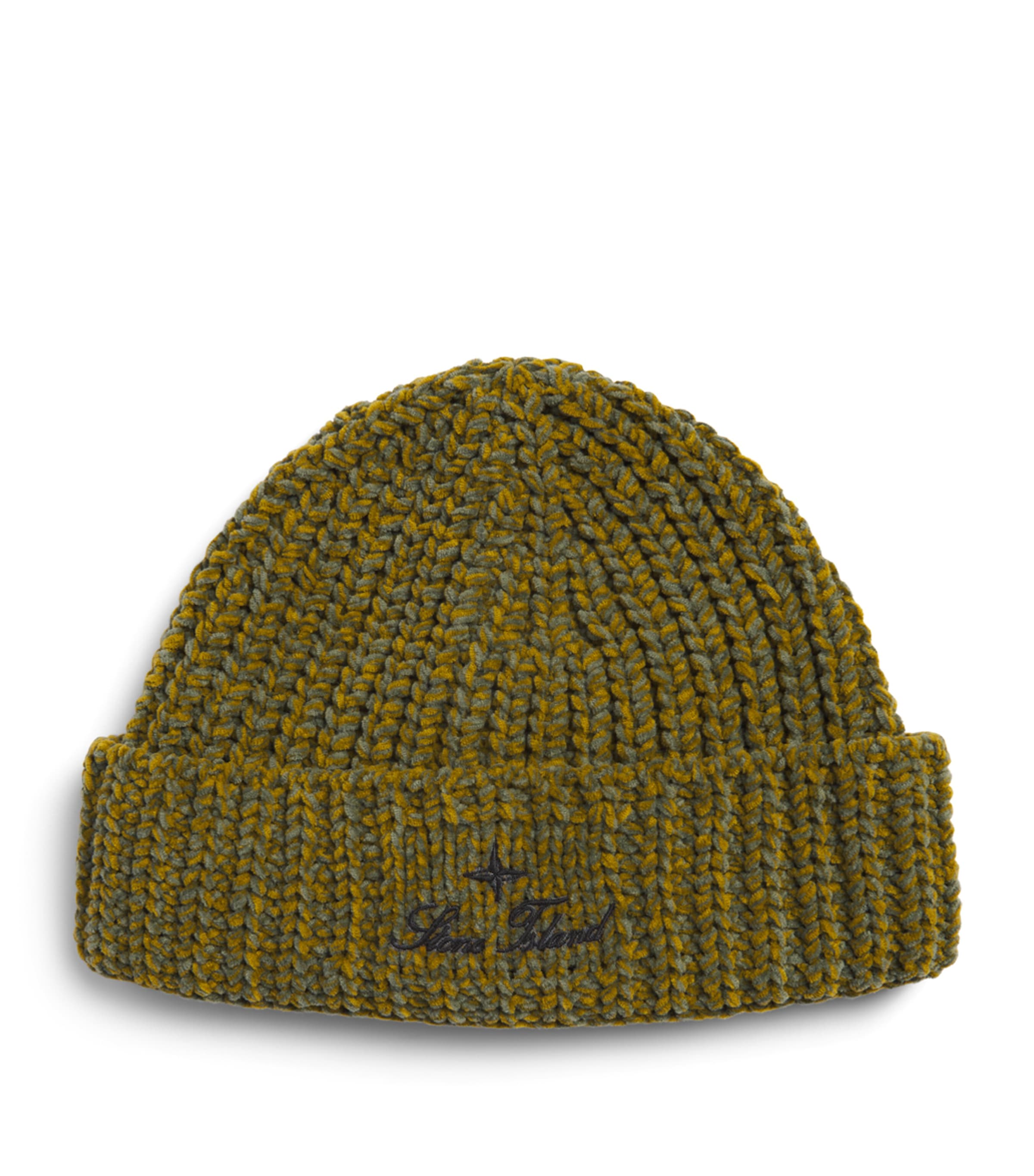 Stone Island Cotton Logo Beanie