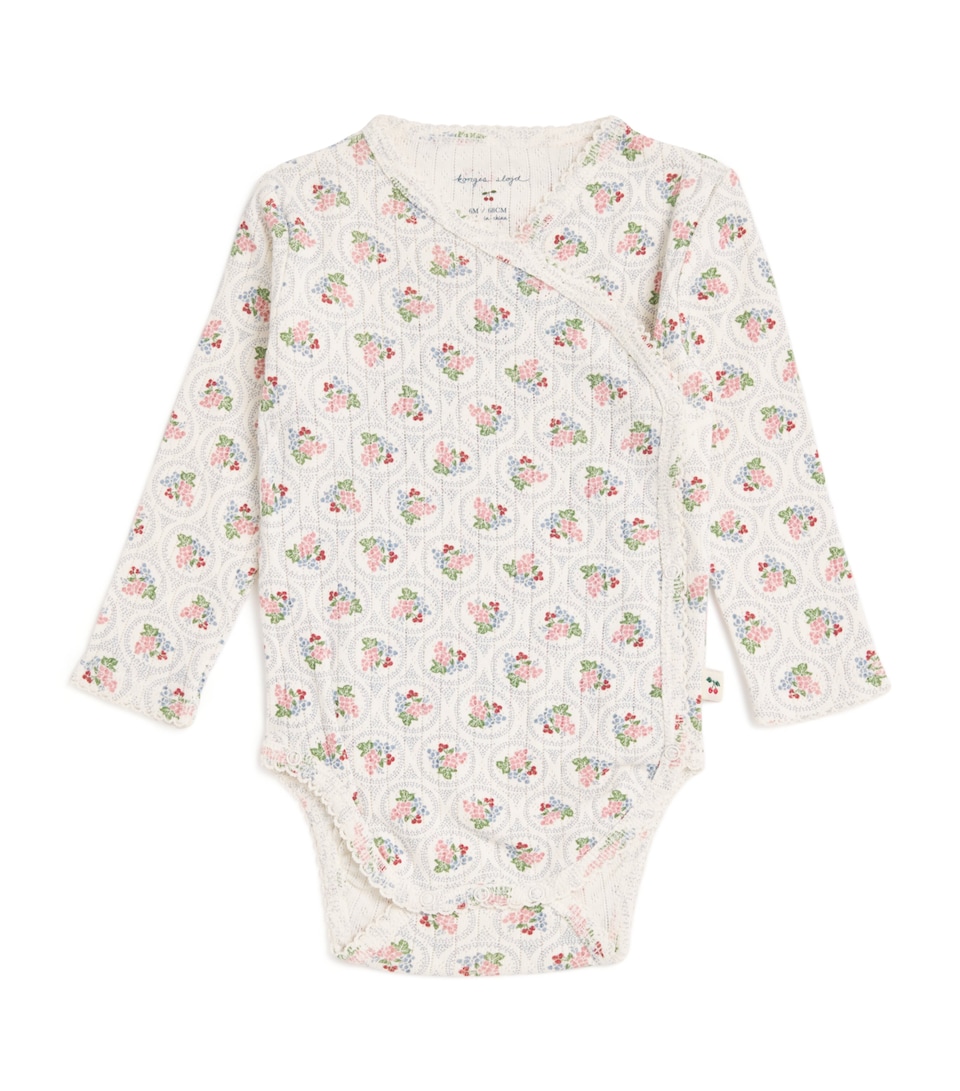 Cotton Floral Bodysuit (1-6 Months)