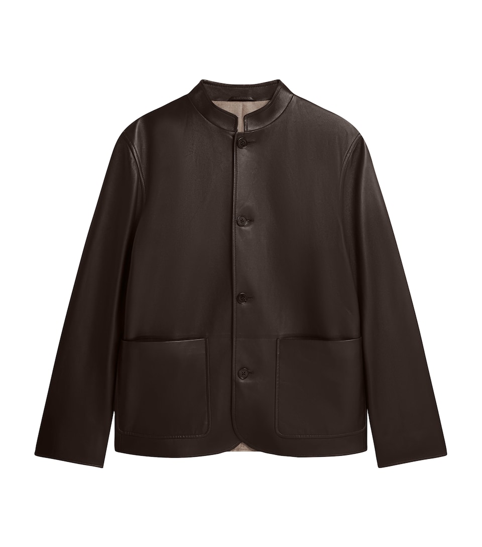 Leather Driving Jacket