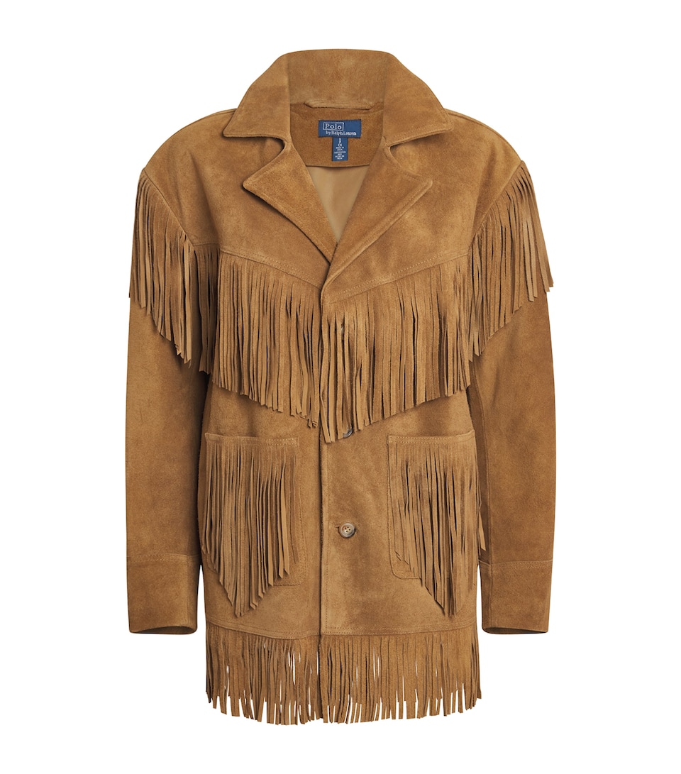 Suede Fringed Jacket